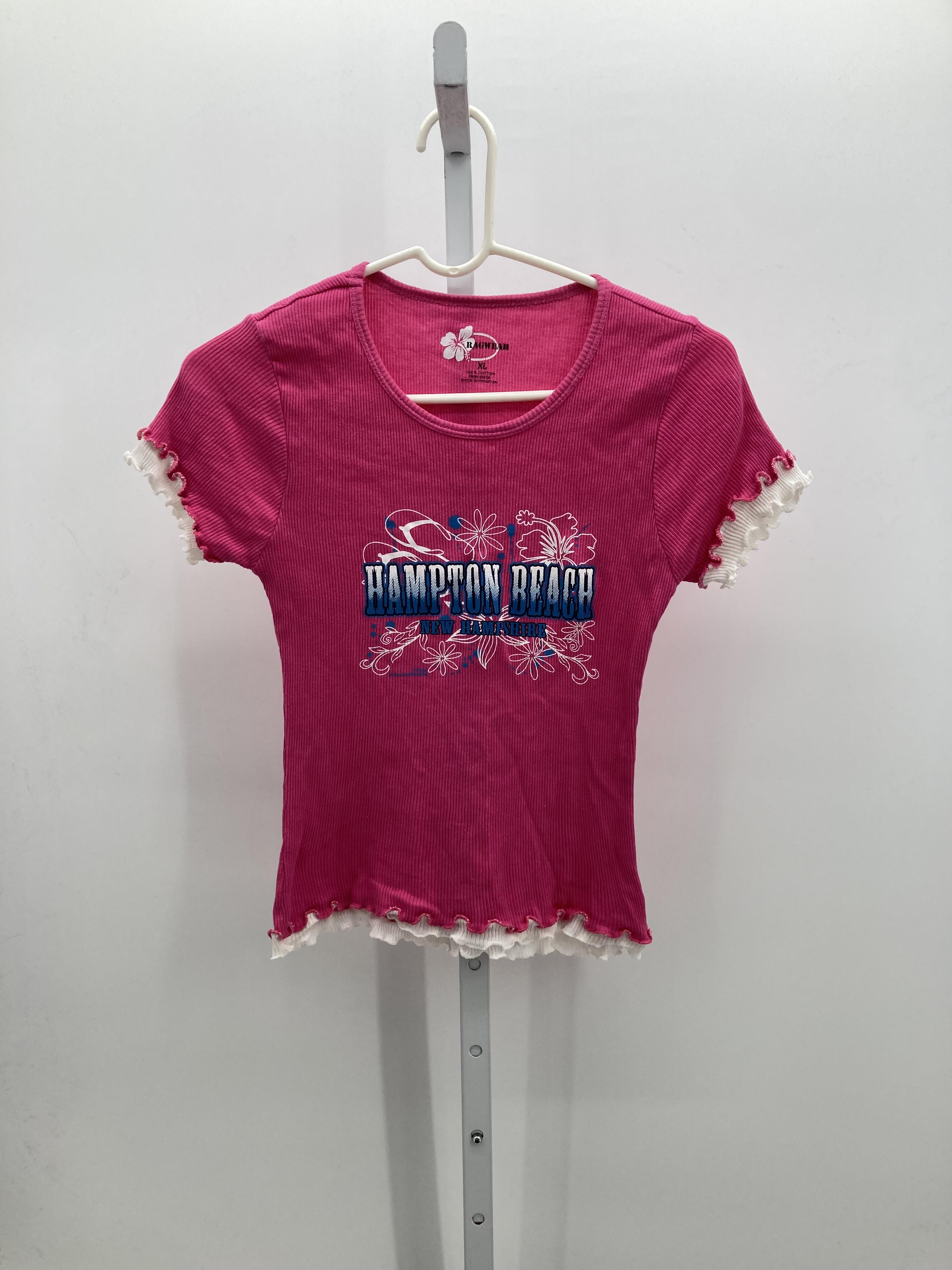 Rag Wear Size Extra Large Misses Short Sleeve Shirt