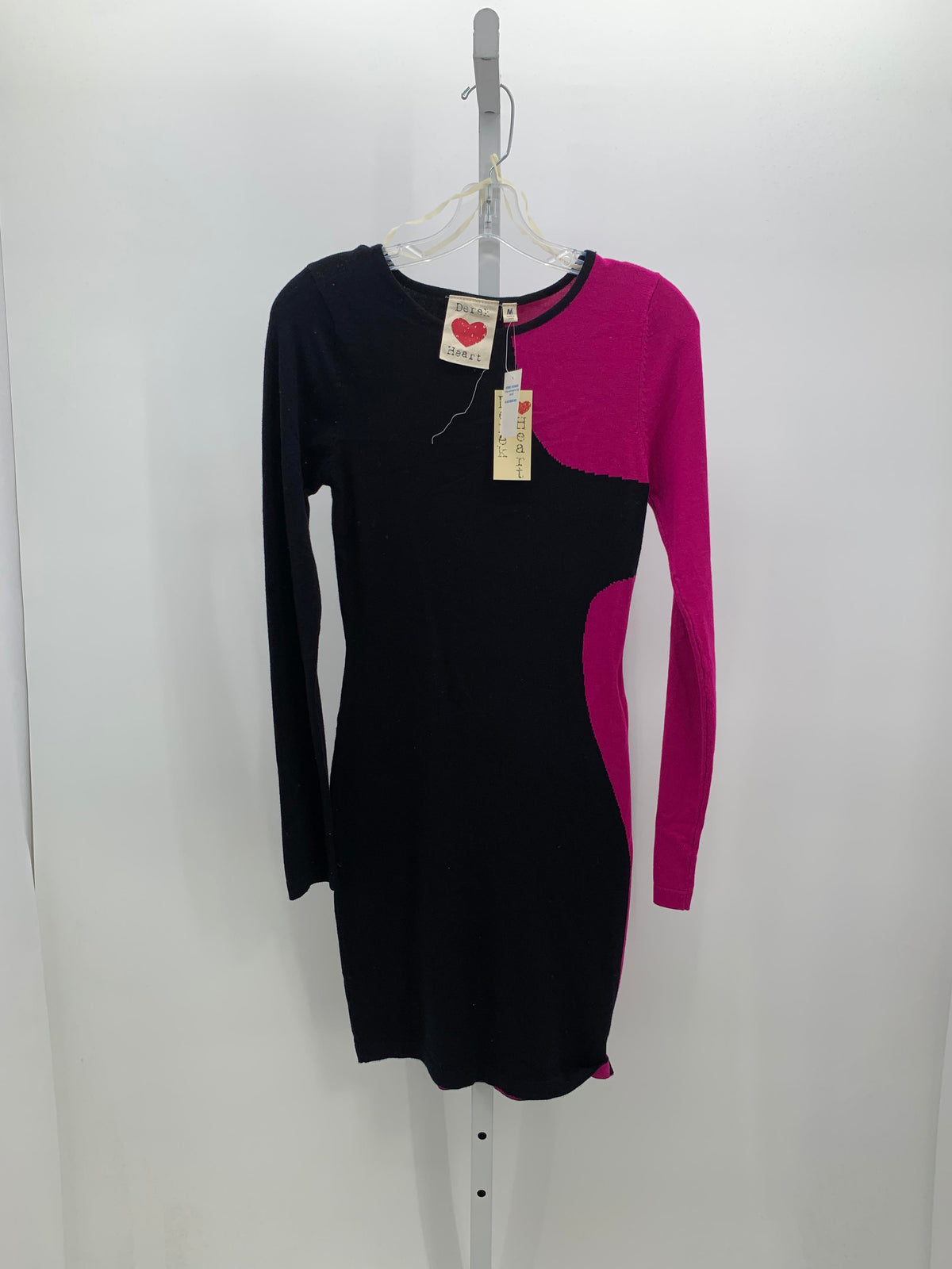 Derek Heart Size Medium Juniors Long Sleeve Dress