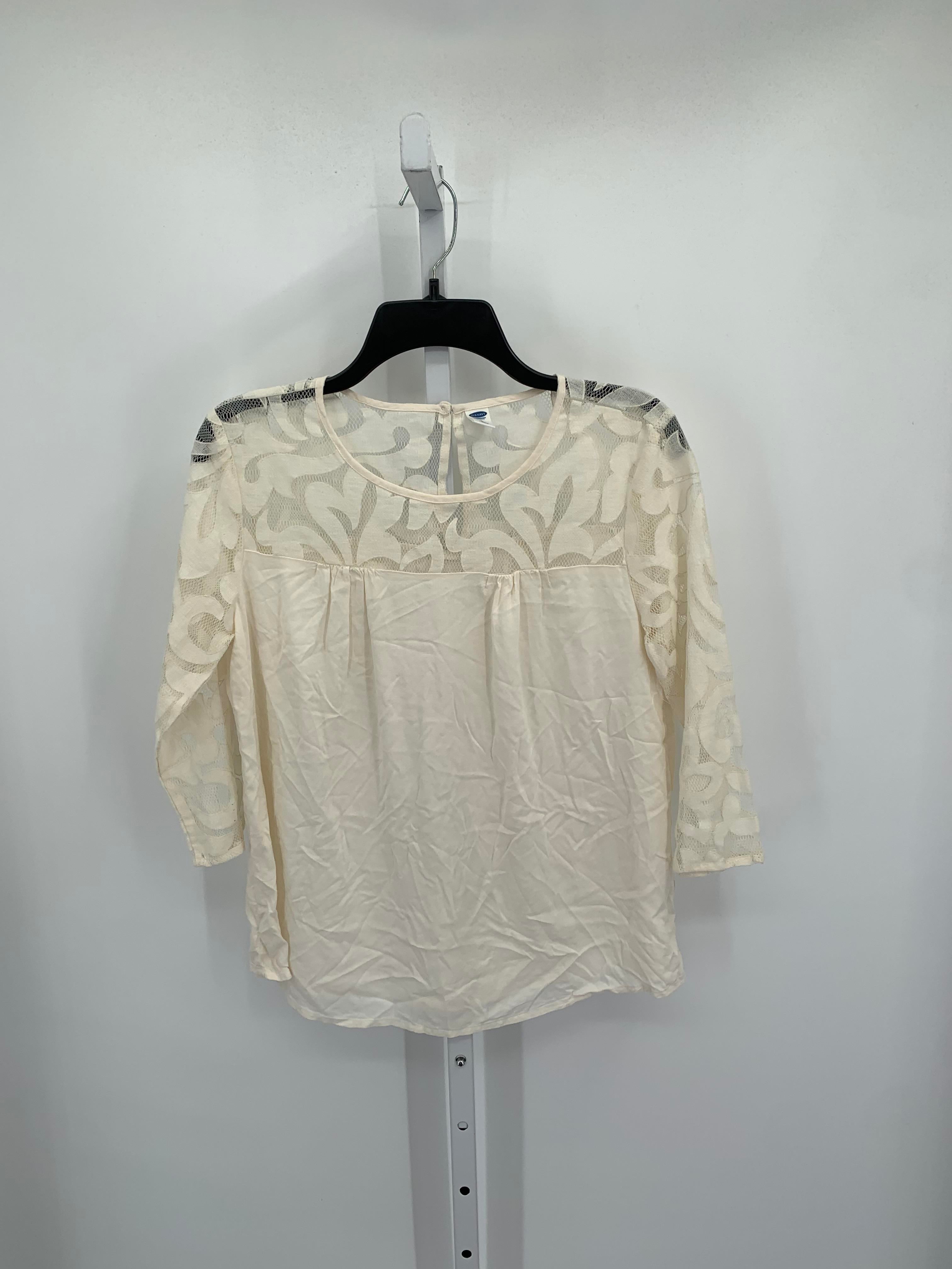 Old Navy Size Small Misses 3/4 Sleeve Shirt