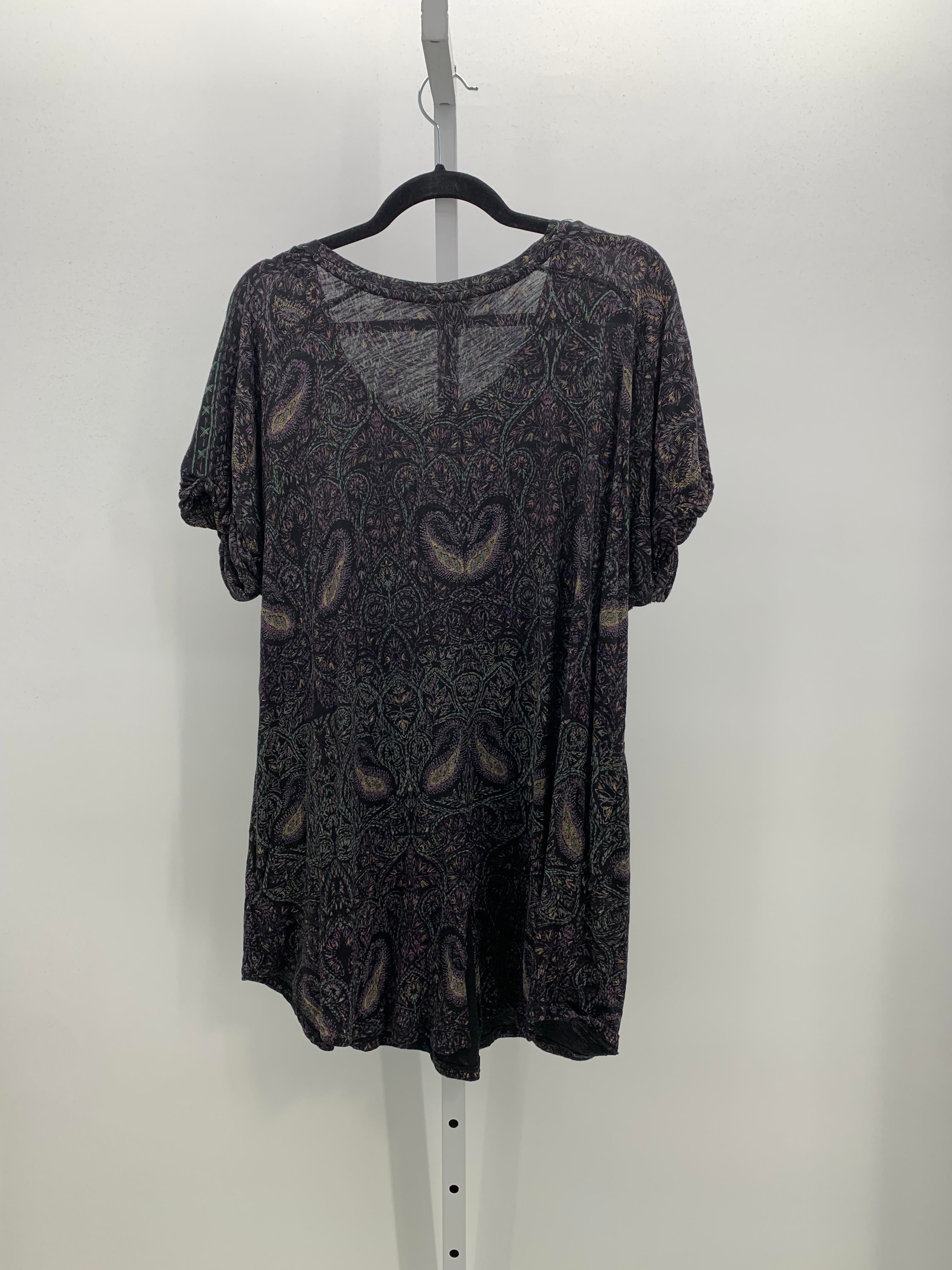 Lucky Brand Size 2X Womens Short Sleeve Shirt