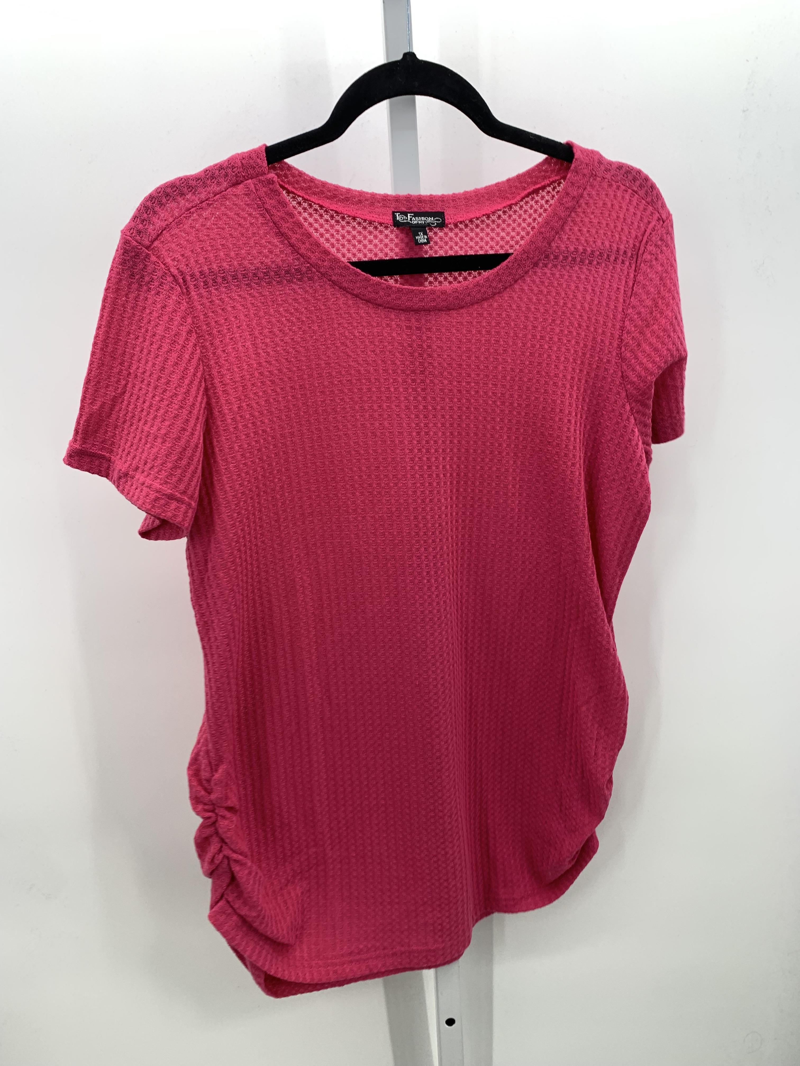 Size 1X Womens Short Sleeve Shirt