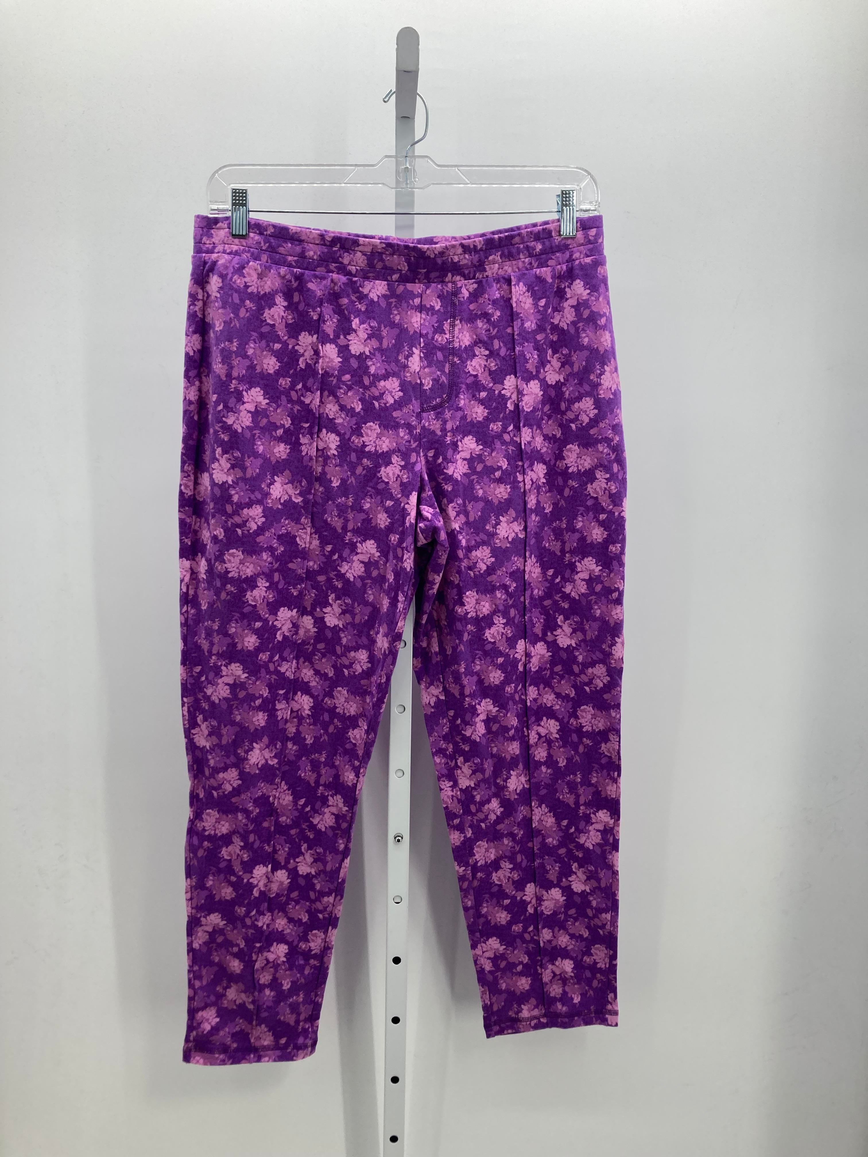 Isaac Mizrahi Size Large Misses Sweat Pants