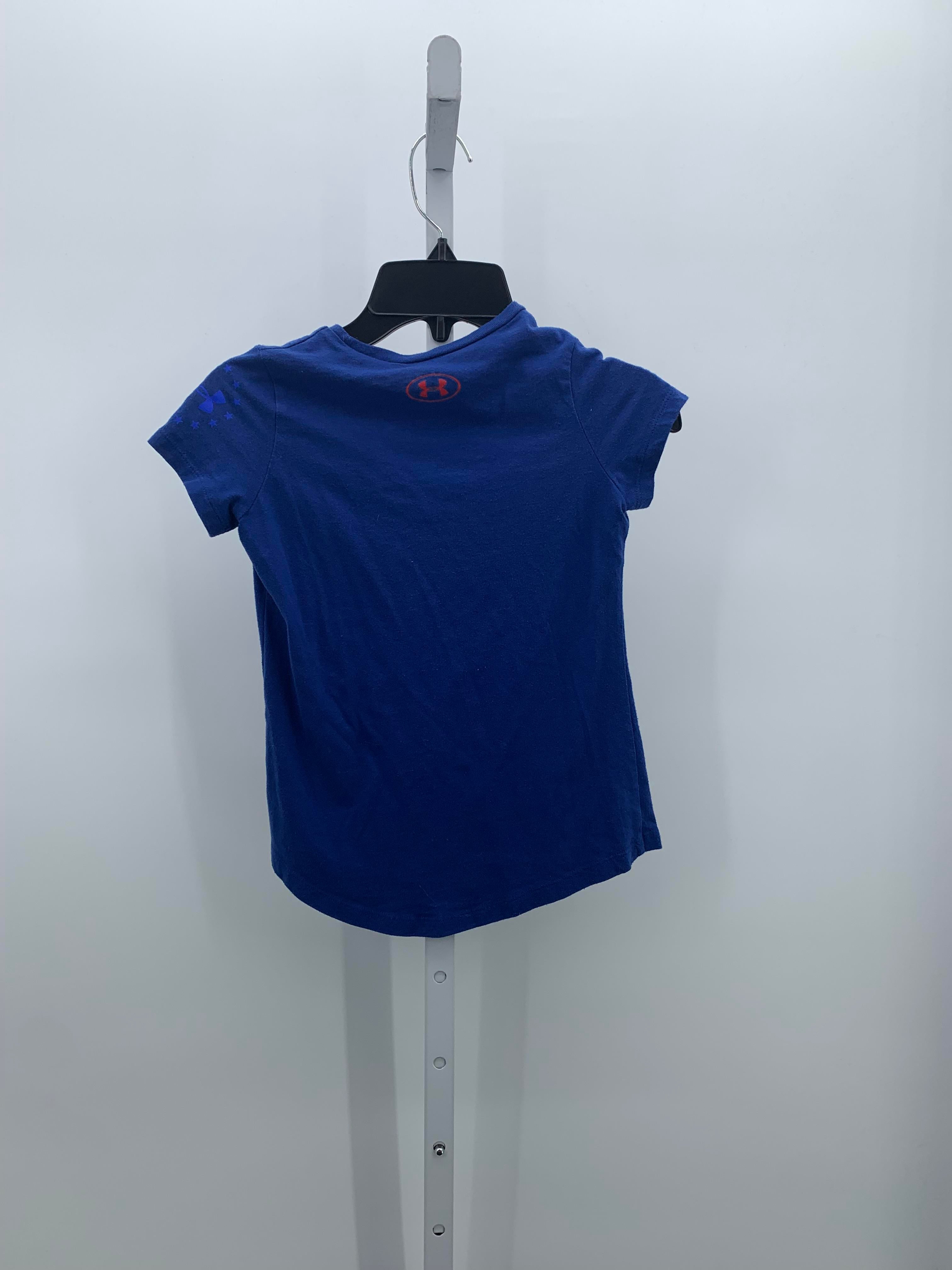 Under Armour Size 8 Girls Short Sleeve Shirt