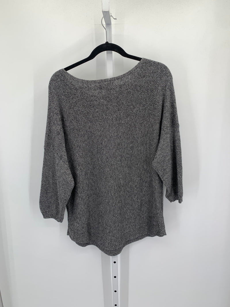 Croft & Barrow Size X Large Petite Petite 3/4 Sleeve Sweater