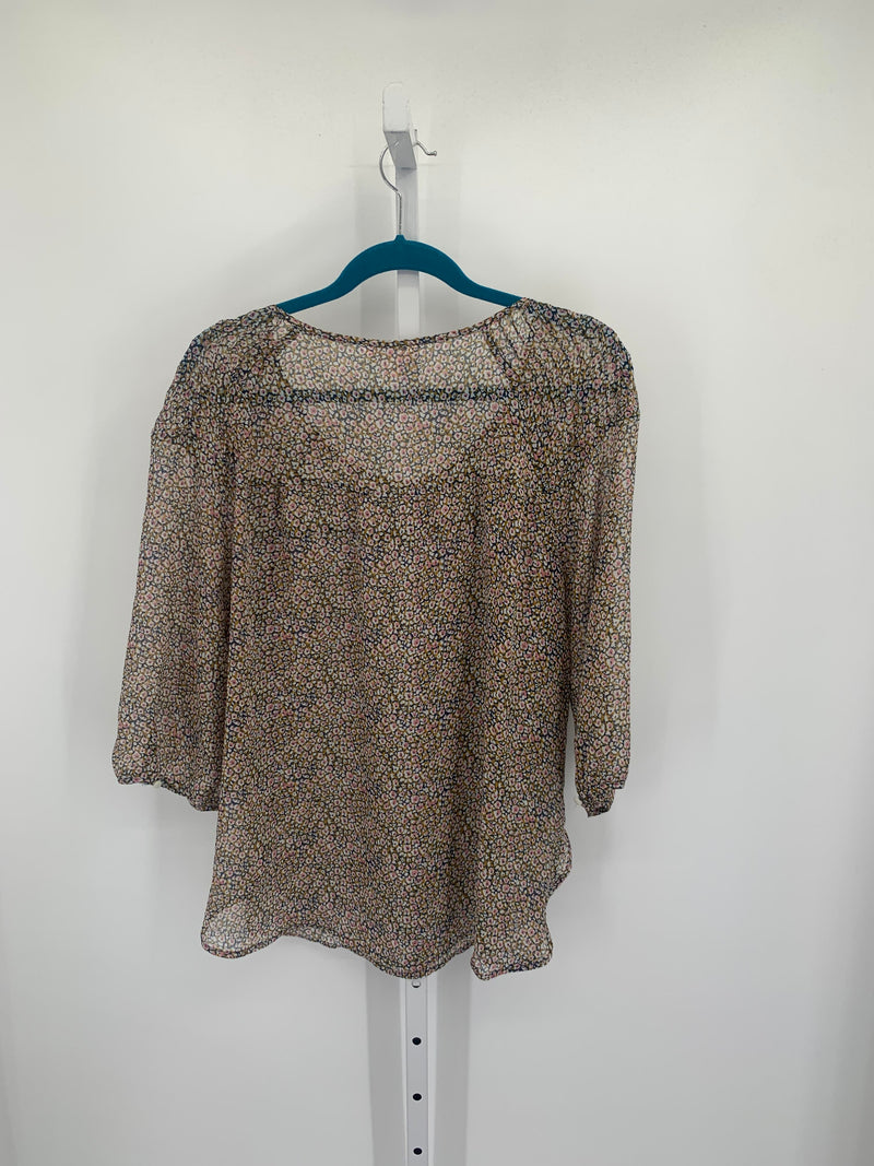 Lauren Conrad Size Extra Large Misses 3/4 Sleeve Shirt