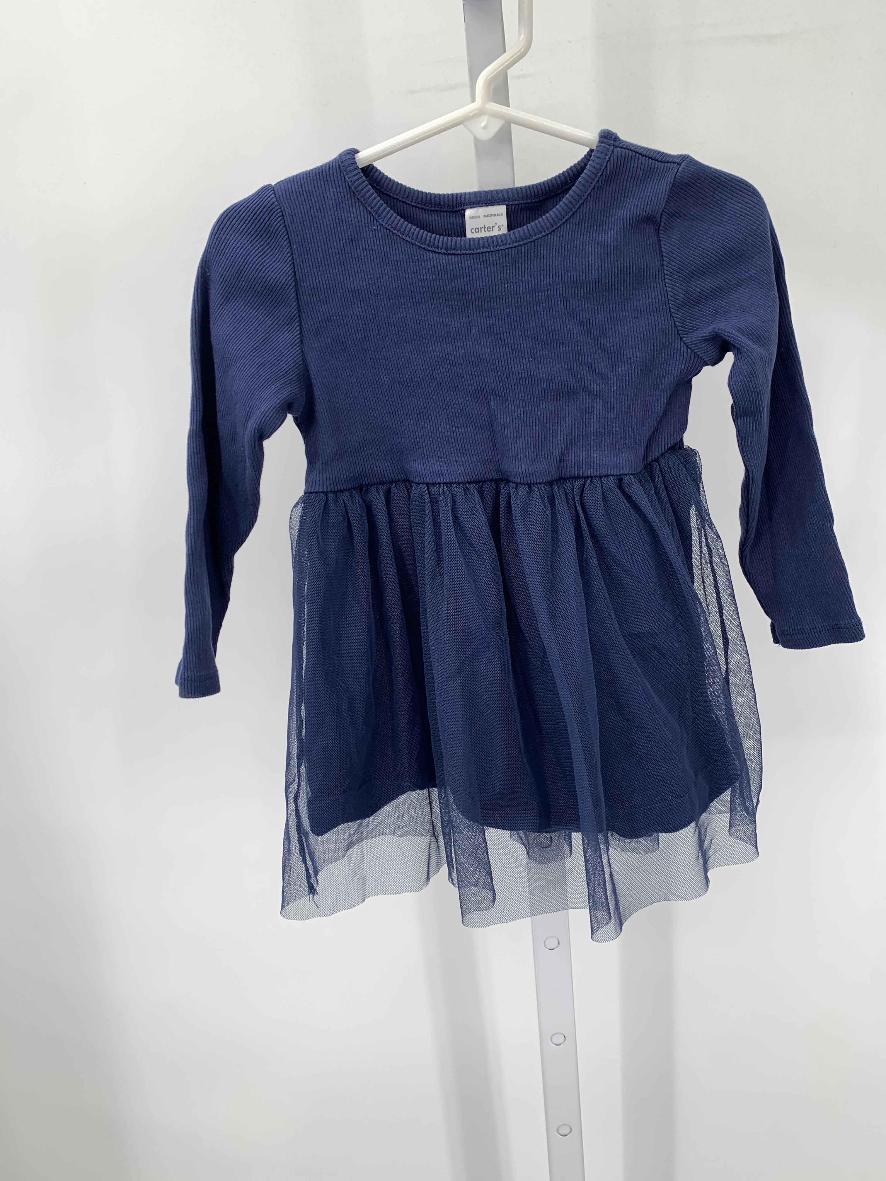 Carters Size 24 Months Girls Long Sleeve Dress