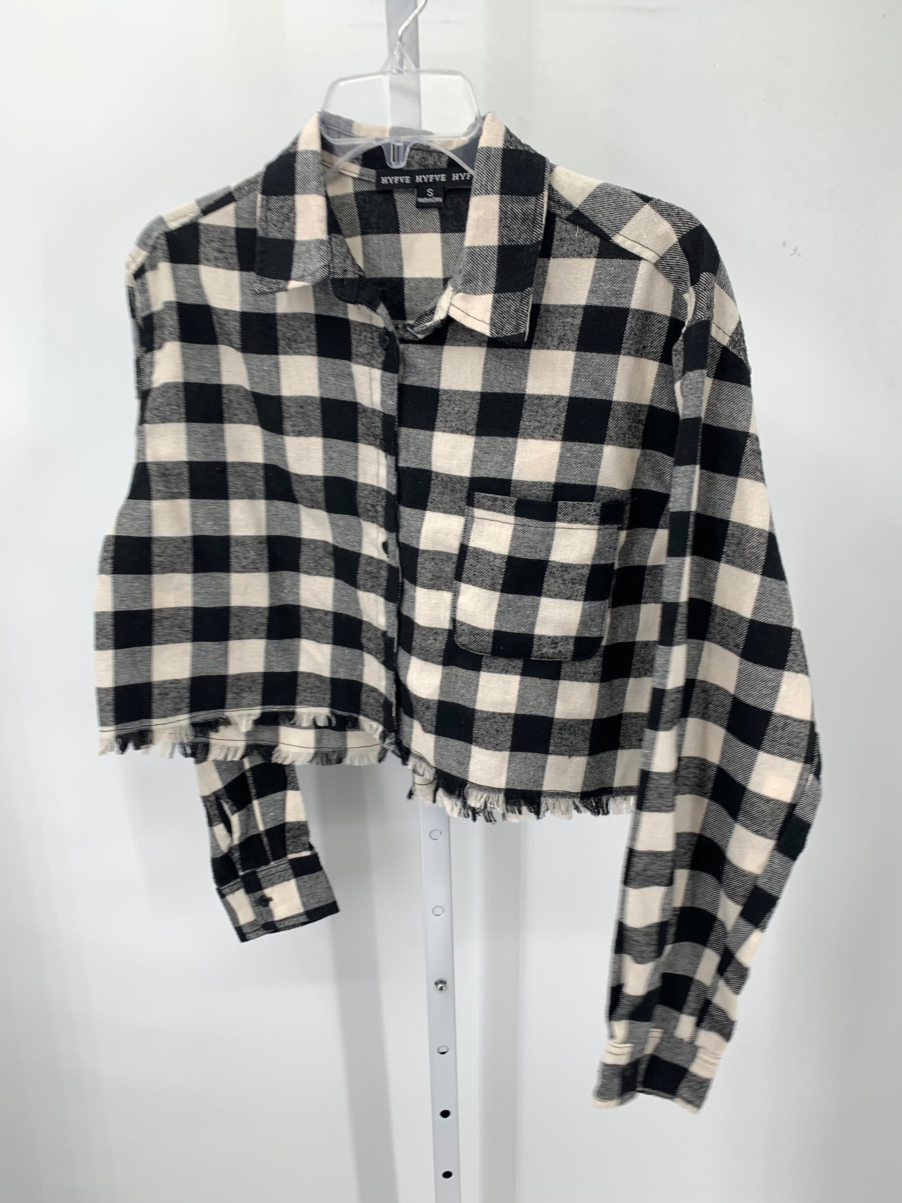 Size Small Juniors Long Sleeve Shirt