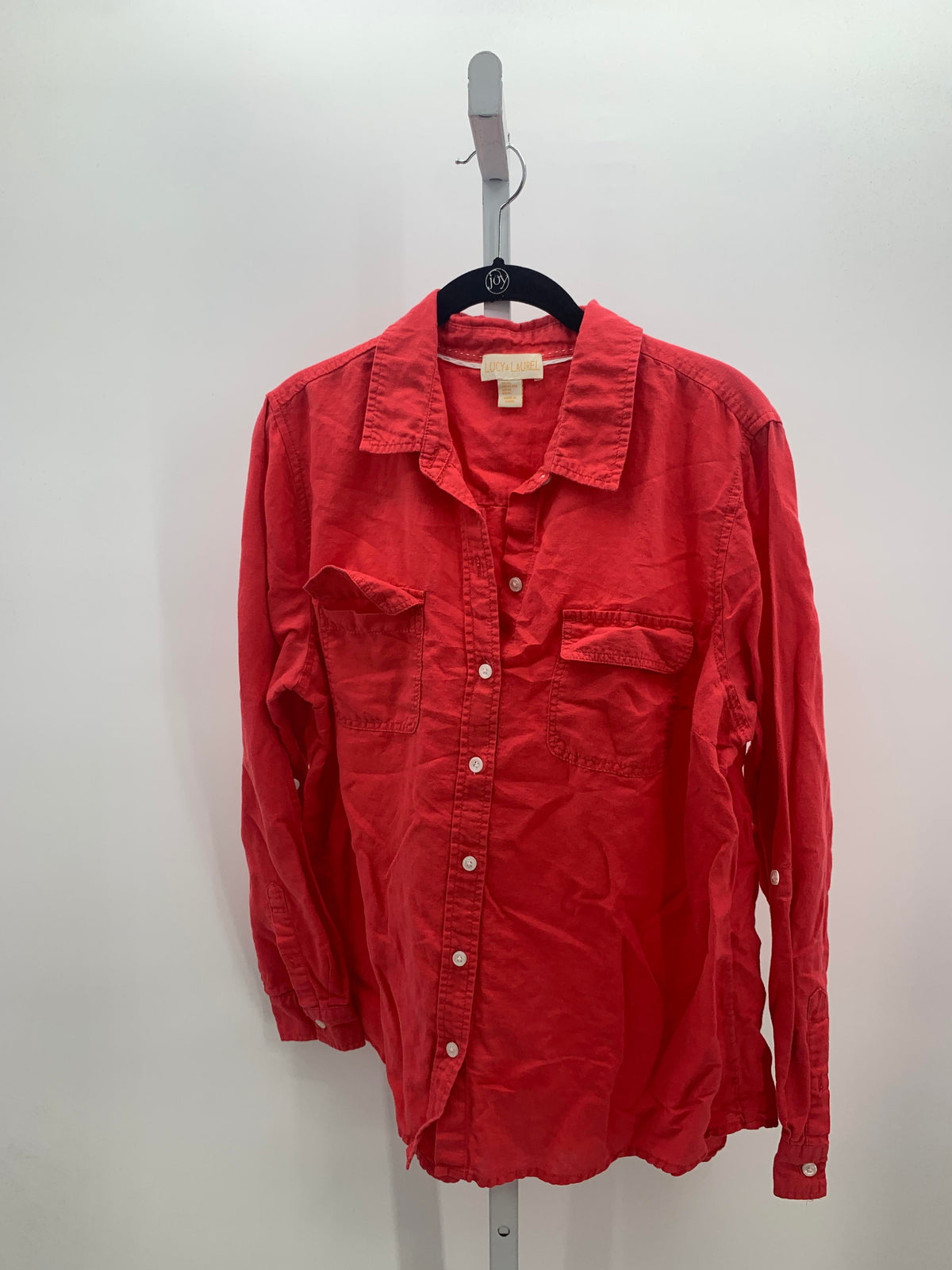 Lucy & Laurel Size Extra Large Misses Long Sleeve Shirt