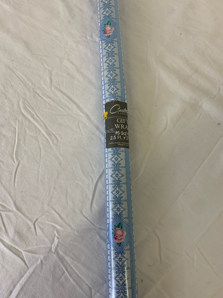 NIP BLUE WRAPPING PAPER.