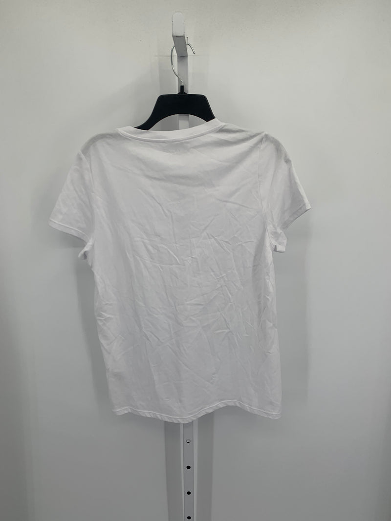 Calvin Klein Size Large Misses Short Sleeve Shirt