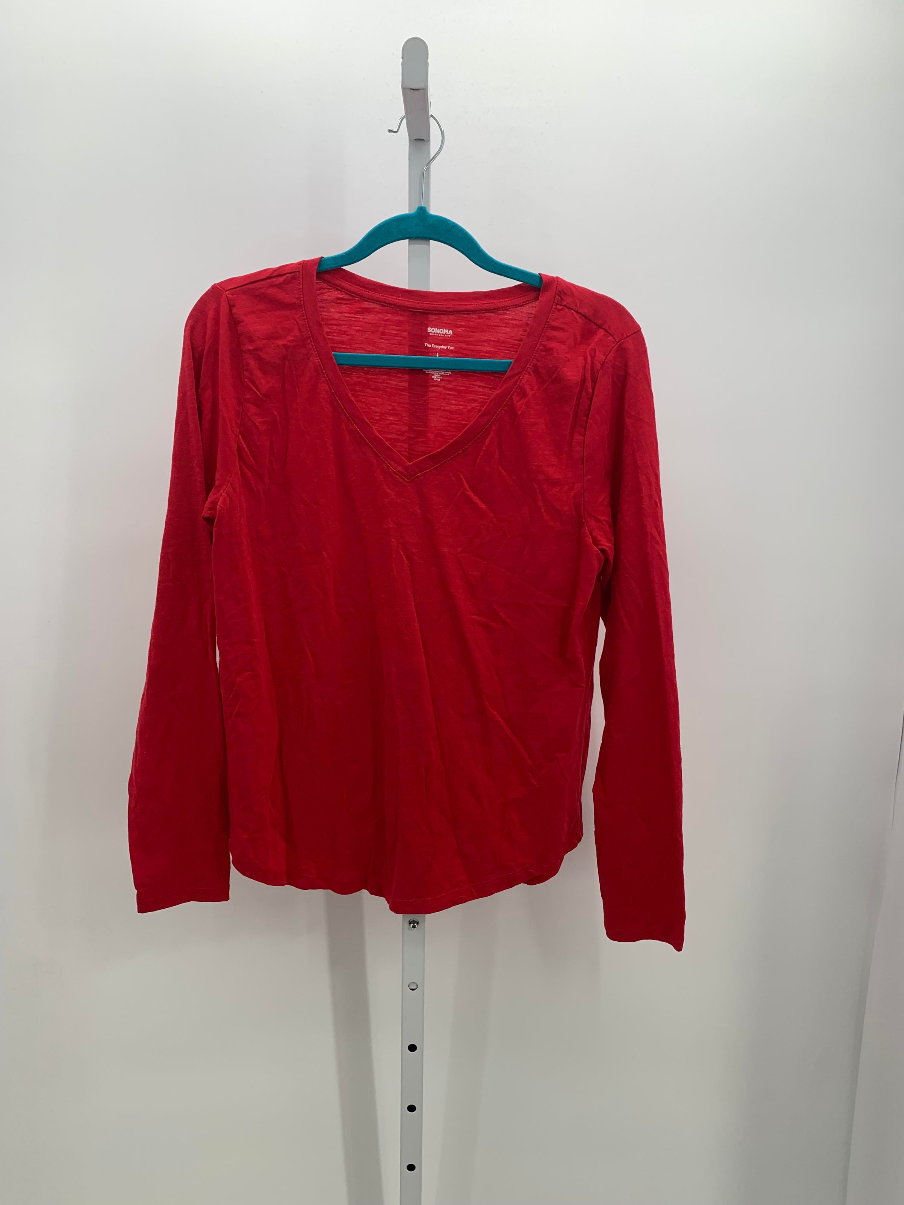 Sonoma Size Large Misses Long Sleeve Shirt