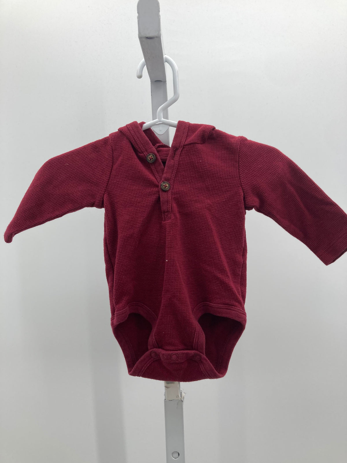 HOODED WAFFLE KNIT