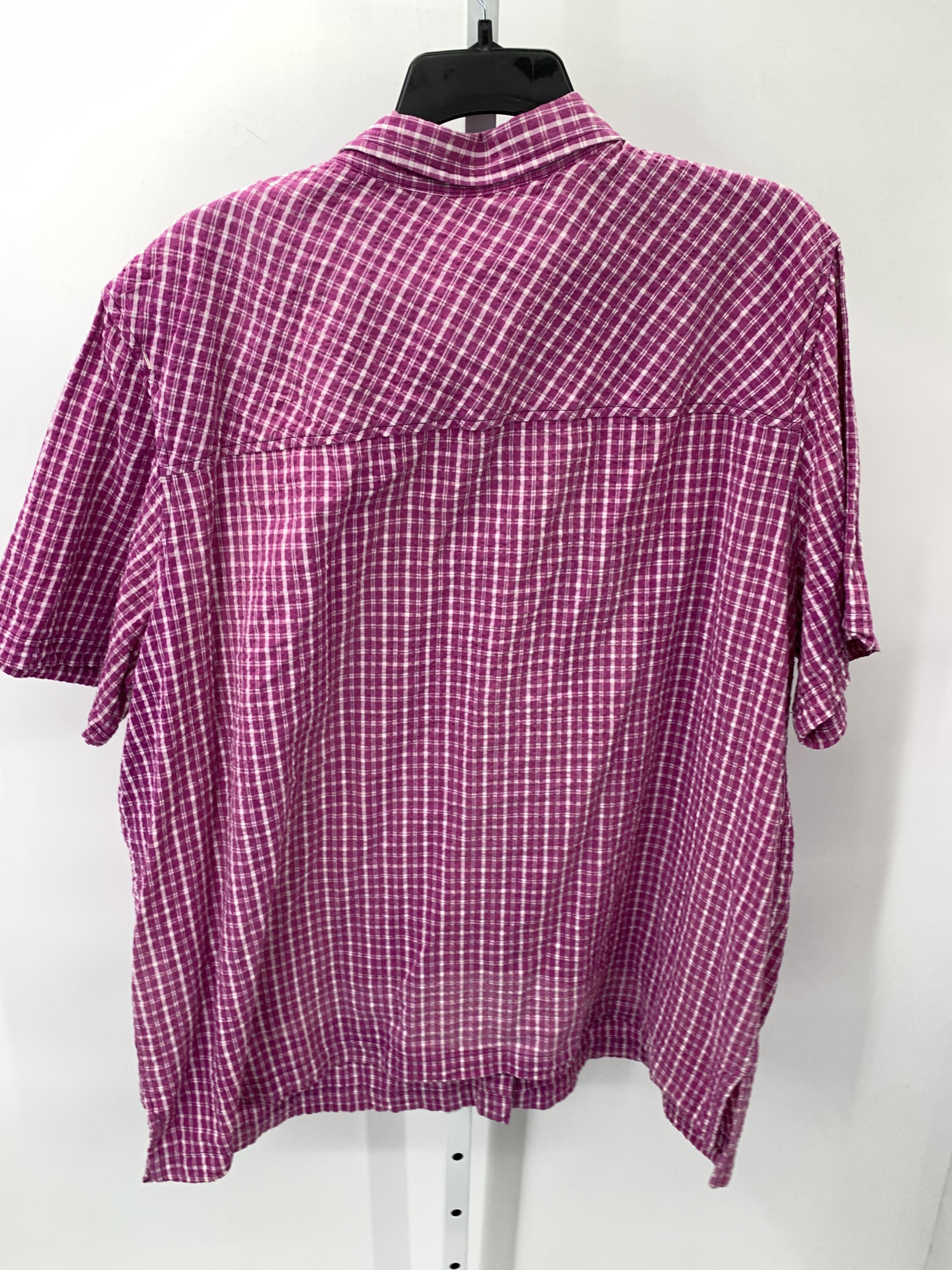 Liz Claiborne Size 22W Womens Short Sleeve Shirt