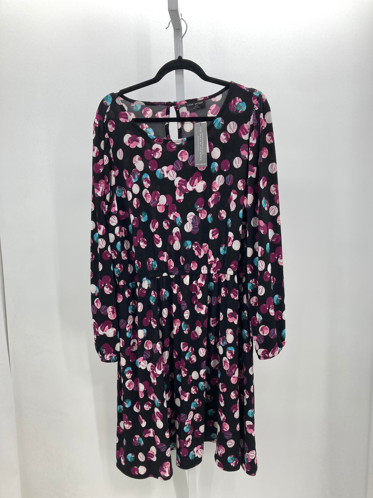 Lane Bryant Size 18/20 W Womens Long Sleeve Dress