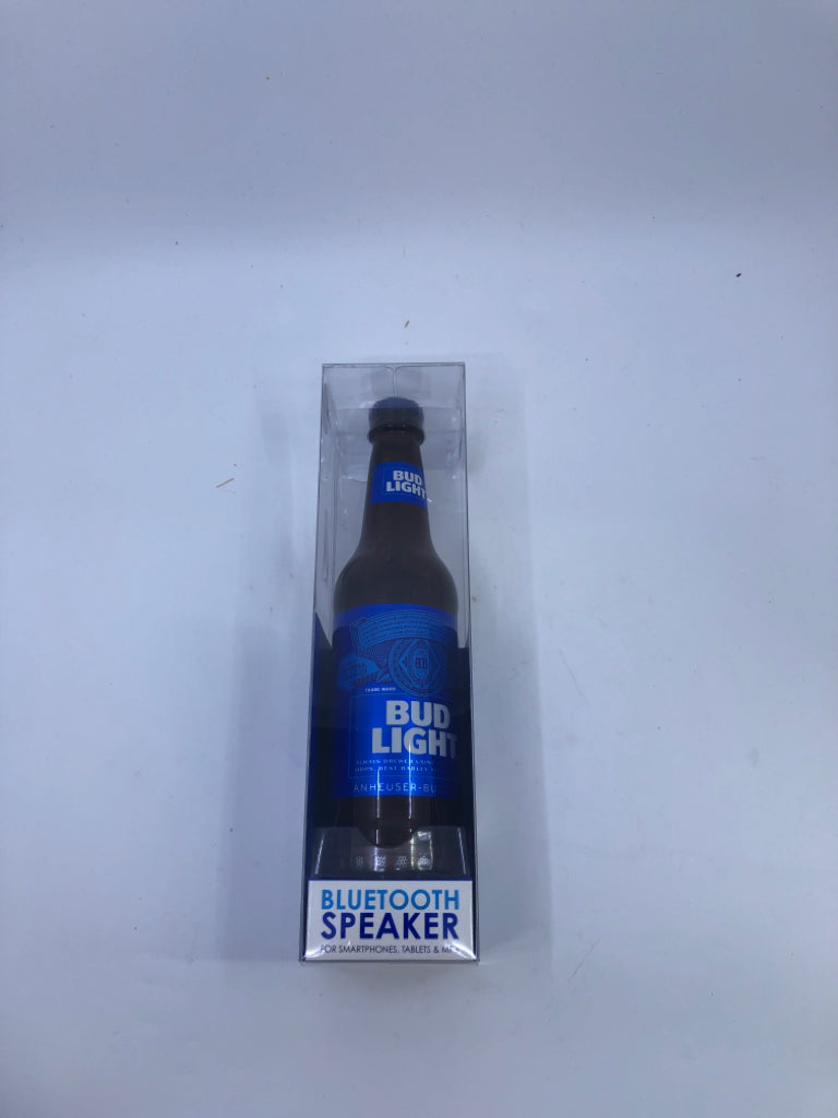 NIB BUDLIGHT BOTTLE WIRELESS SPEAKER.
