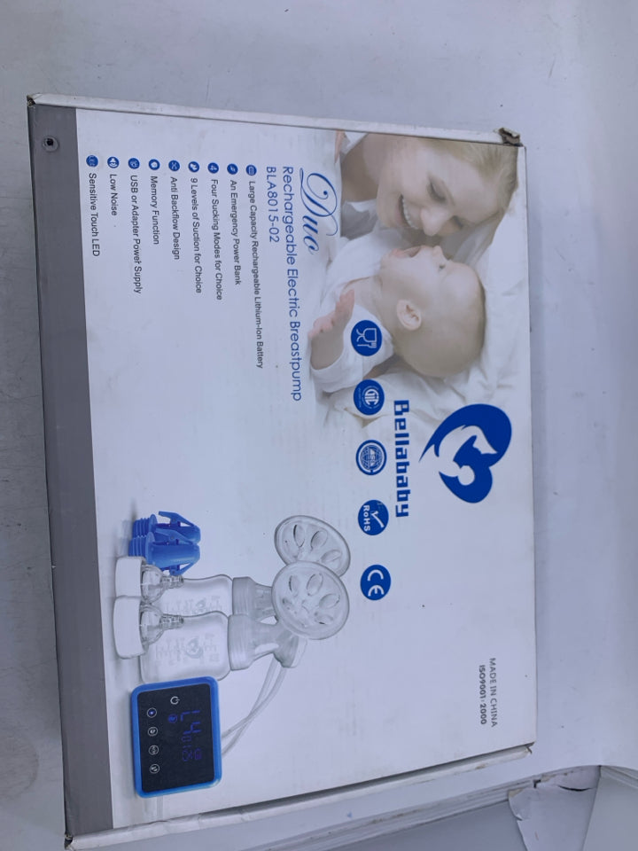 Bellababy BLA8015-02 Rechargeable Electric Breastpump- New