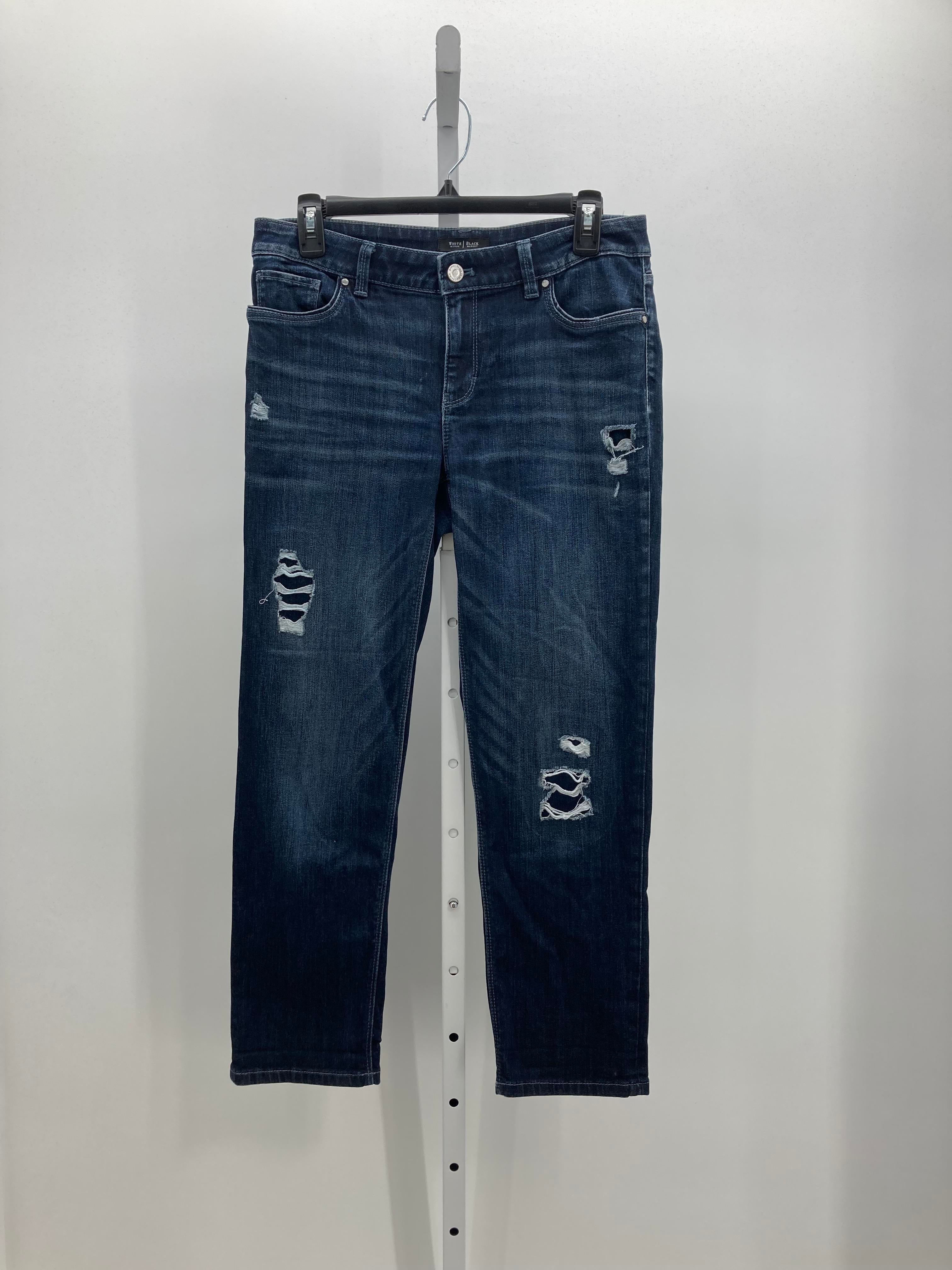 White House Black Size 4 Misses Cropped Jeans