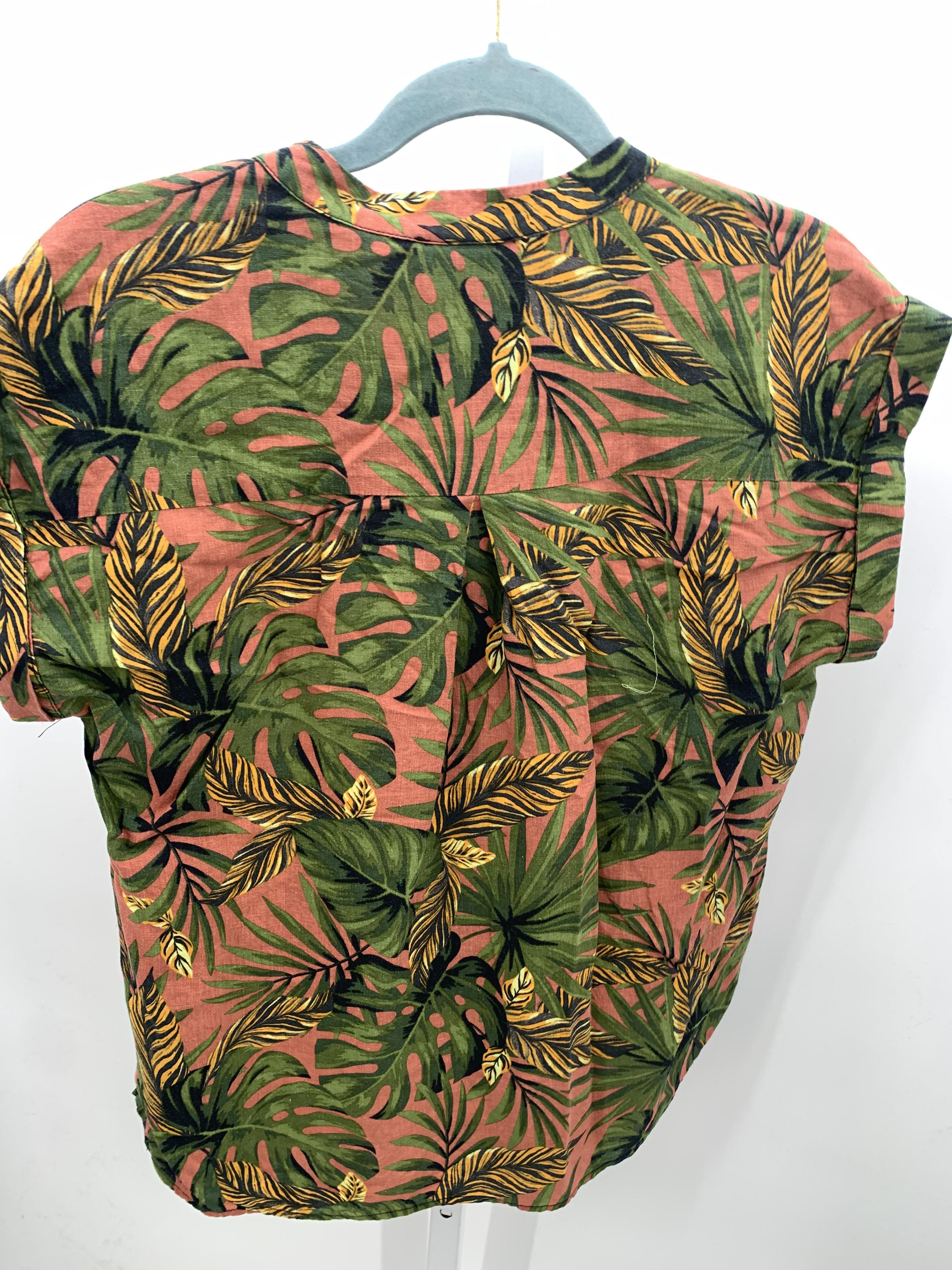 Rachel  Roy Size Medium Misses Short Sleeve Shirt