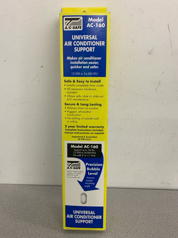 NIB UNIVERSAL AIR CONDITIONER SUPPORT.