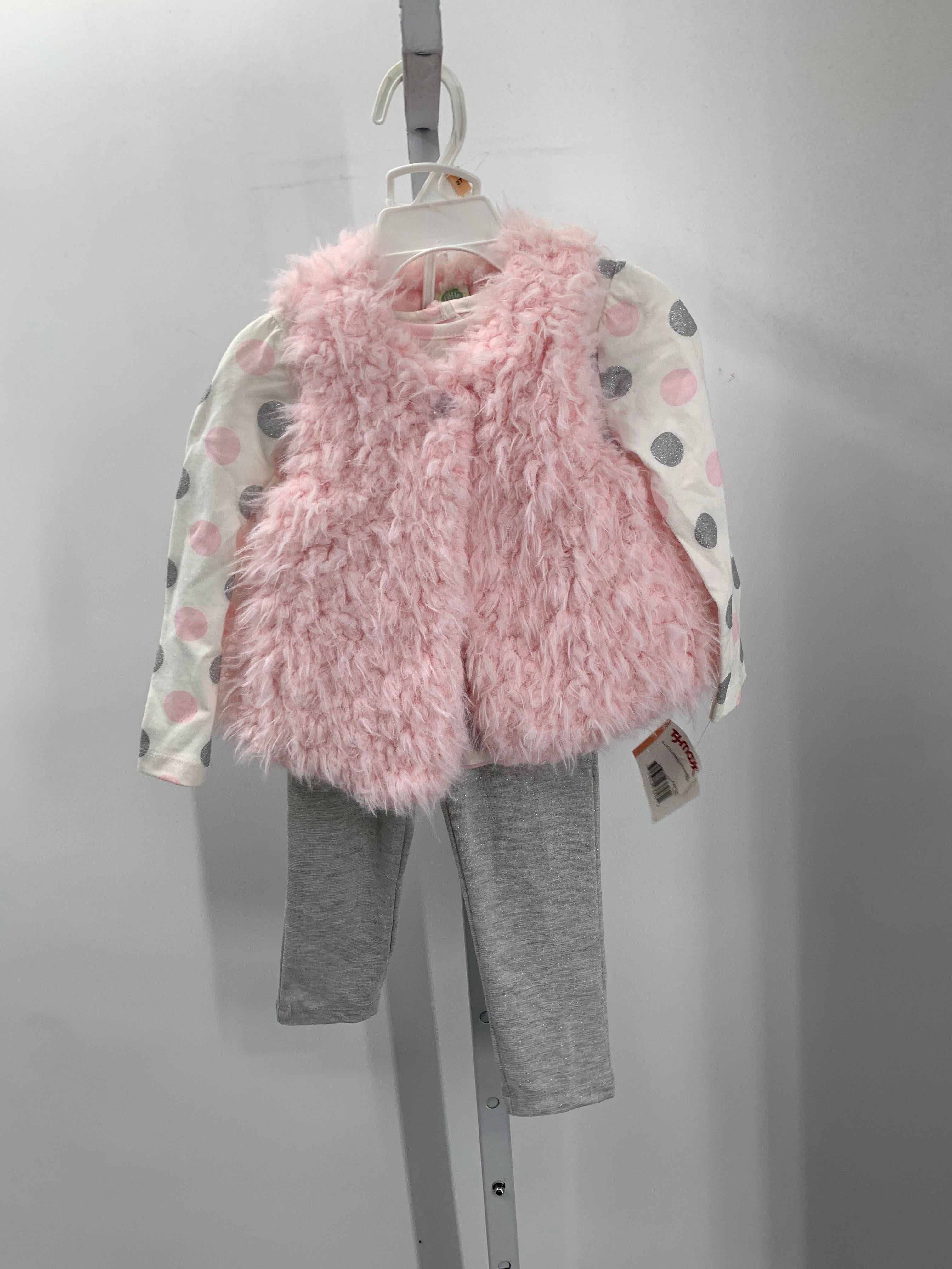 Little Me Size 2T Girls 3 Pieces