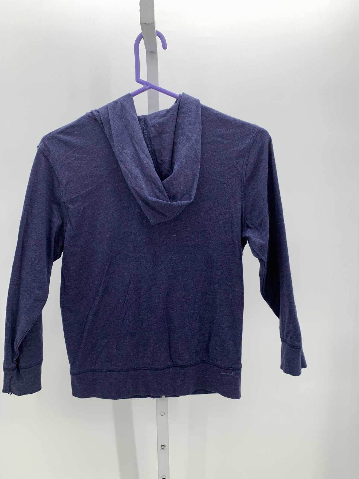 HOODED ZIP KNIT