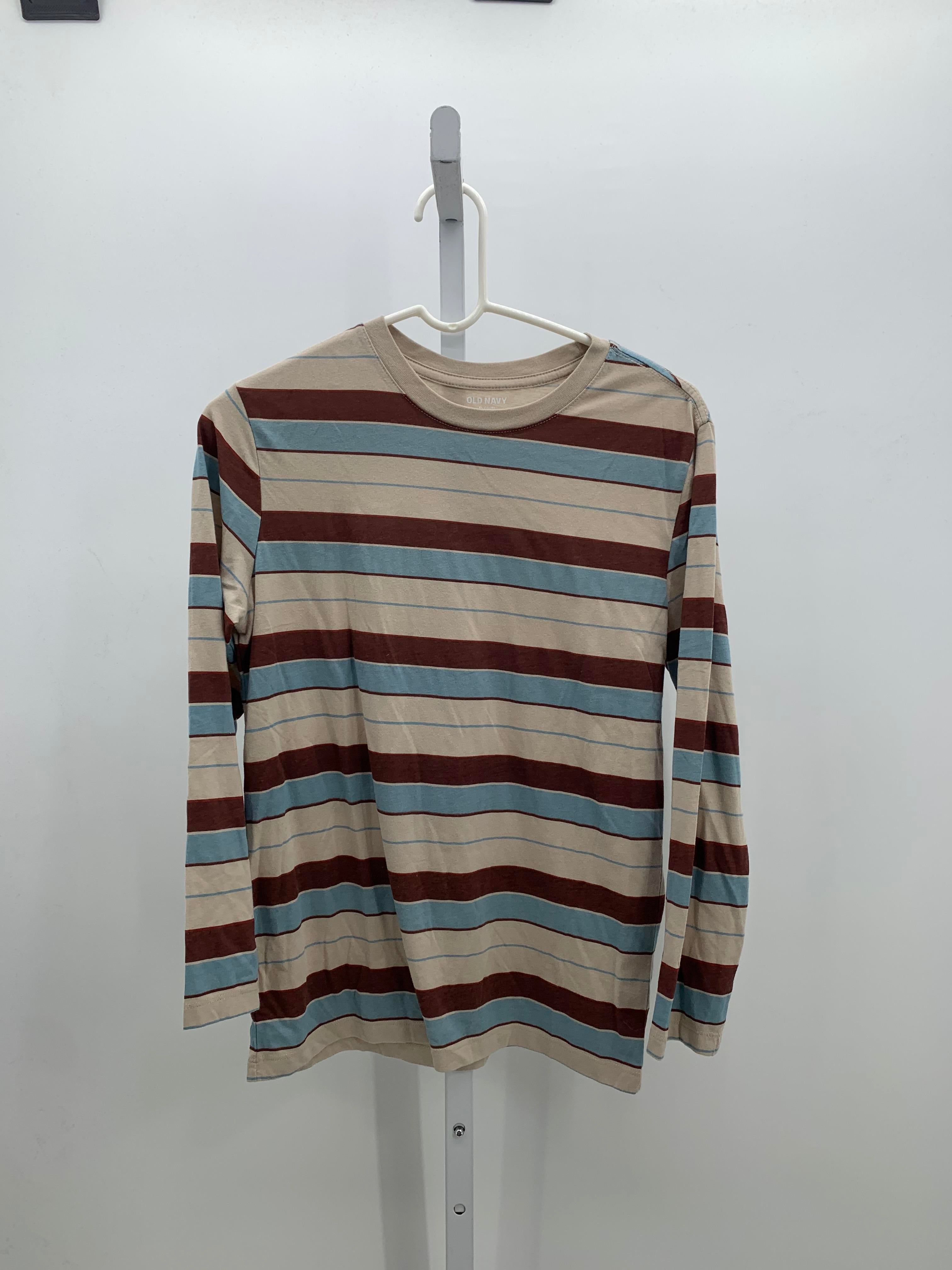BROWN BLUE STRIPES