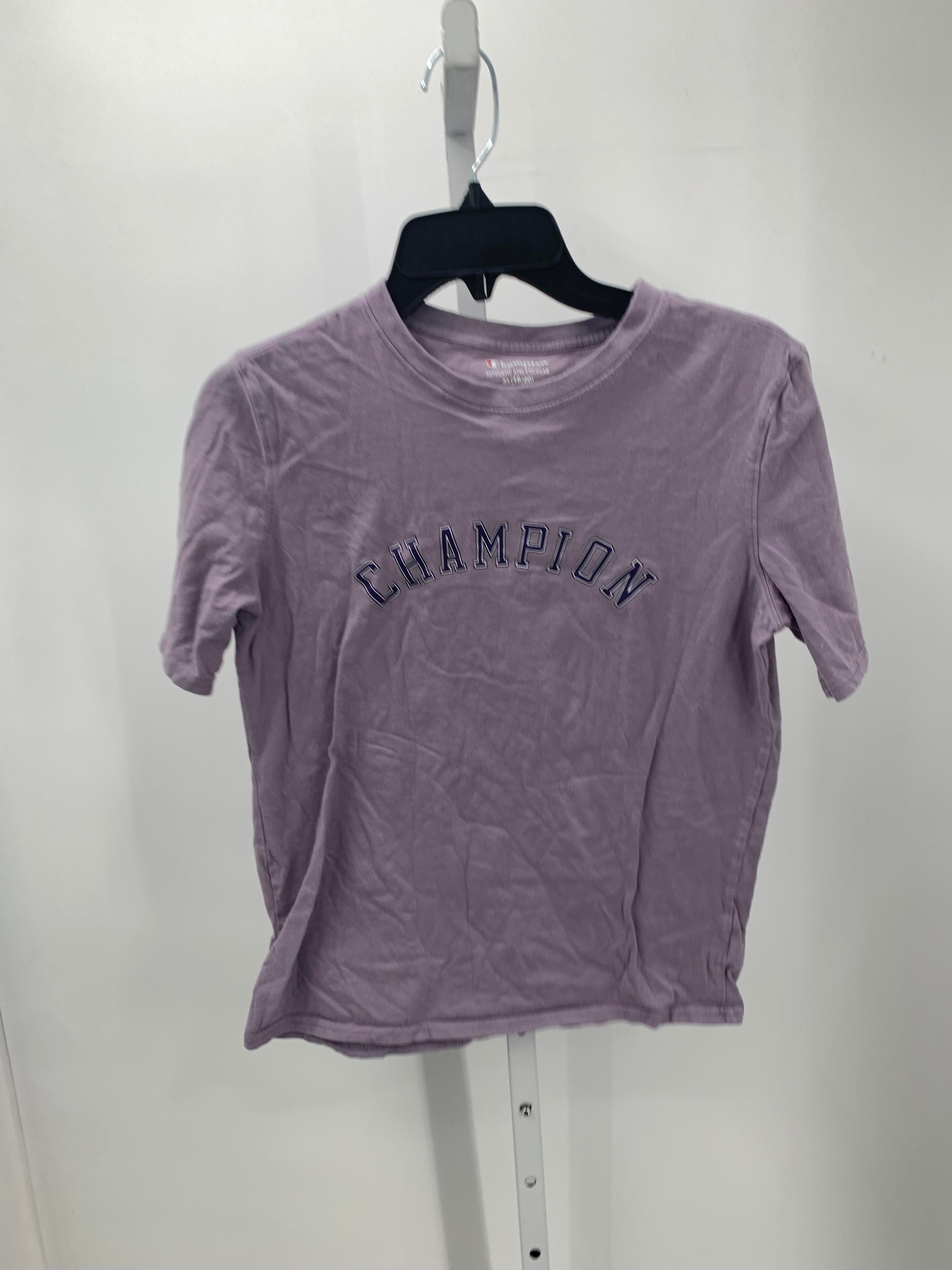 Champion Size 18-20 Girls Short Sleeve Shirt