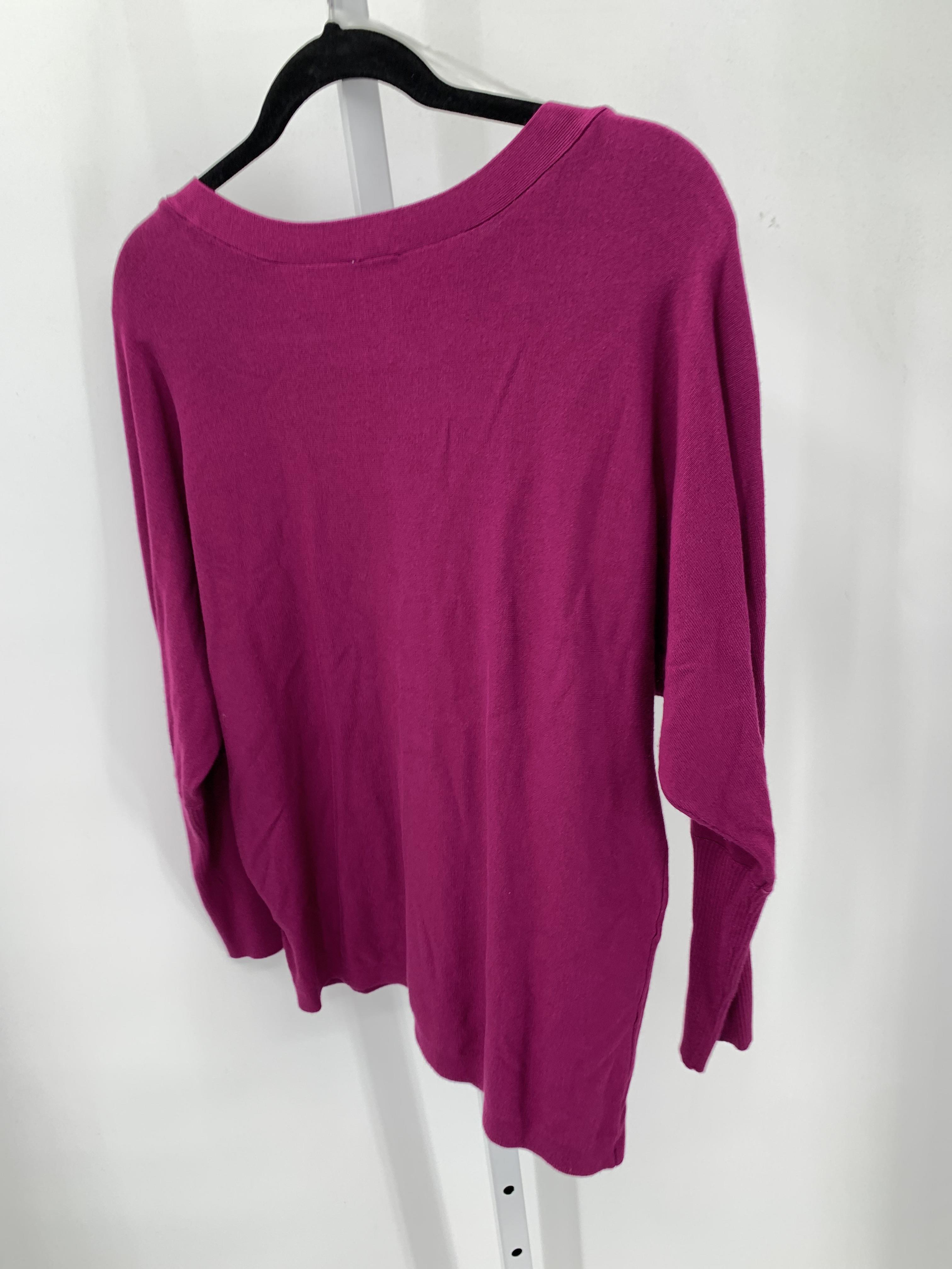 Anne Klein Size Large Misses Long Slv Sweater