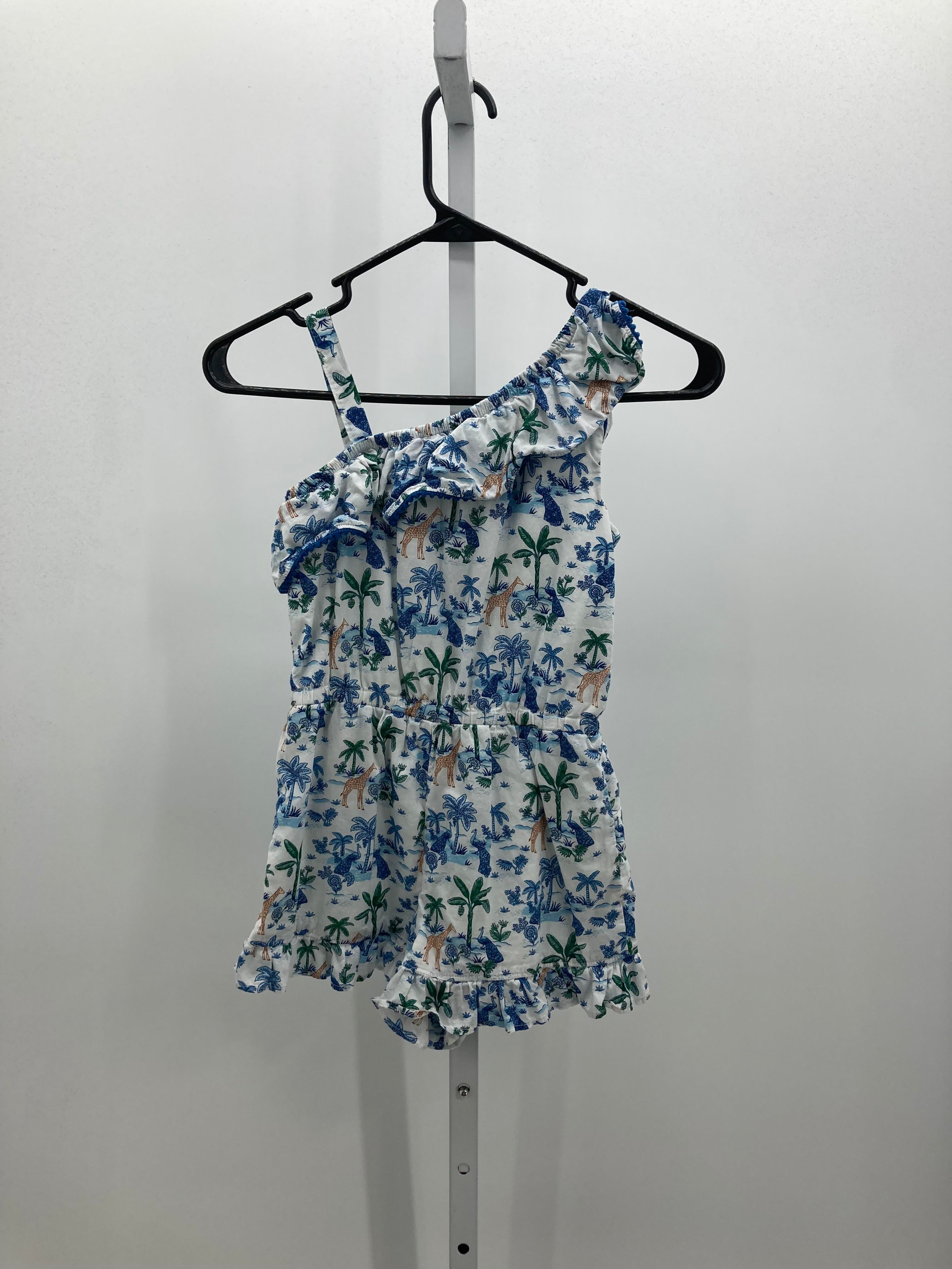 GIRAFFE ONE SHOULDER SHORT ROMPER