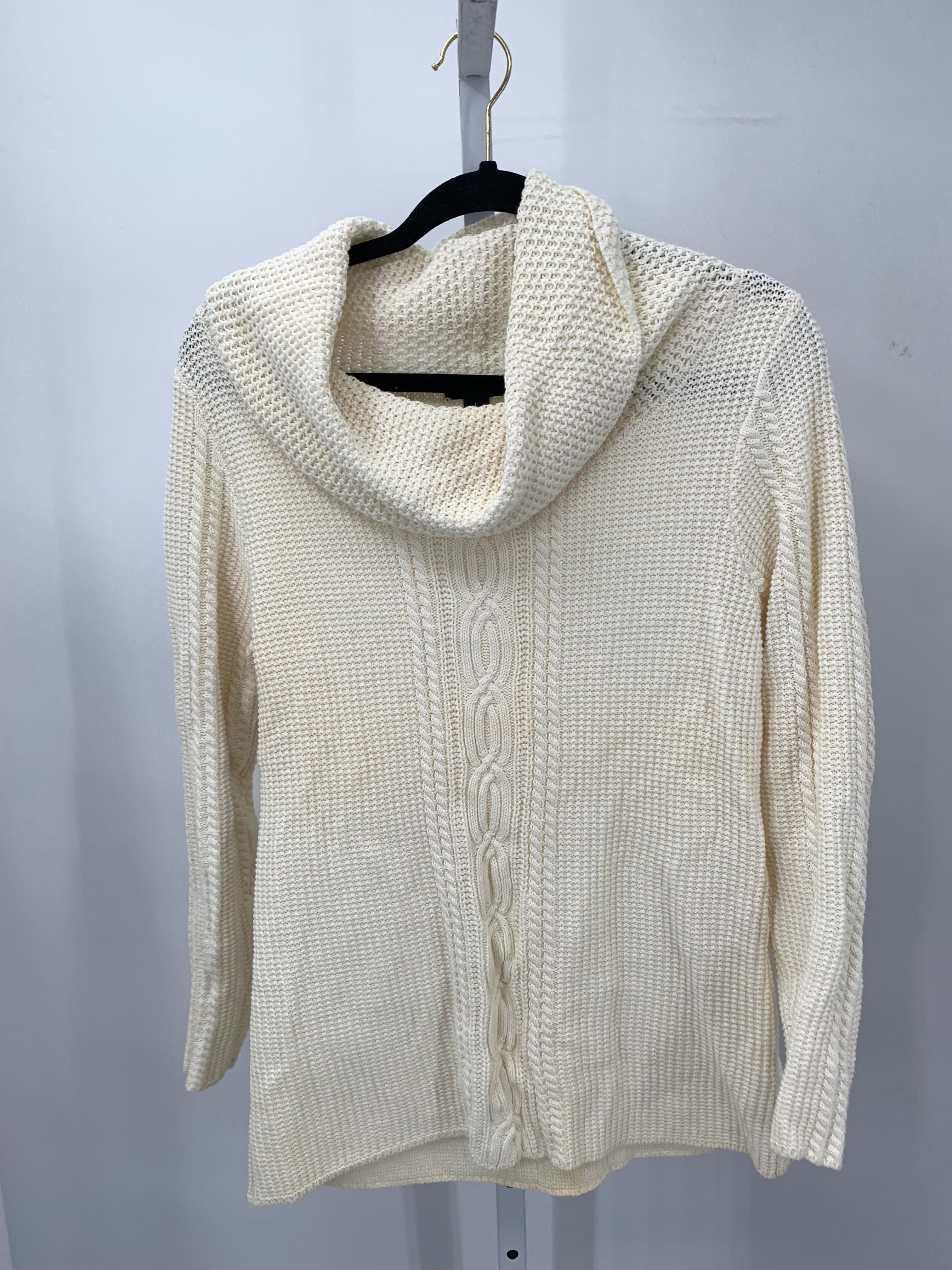Nautica Size Large Misses Long Slv Sweater