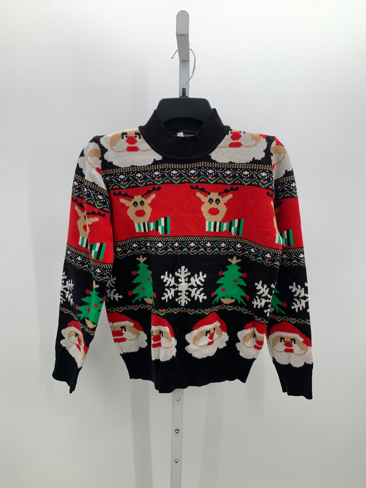 LONG SLV SWEATER SANTA.