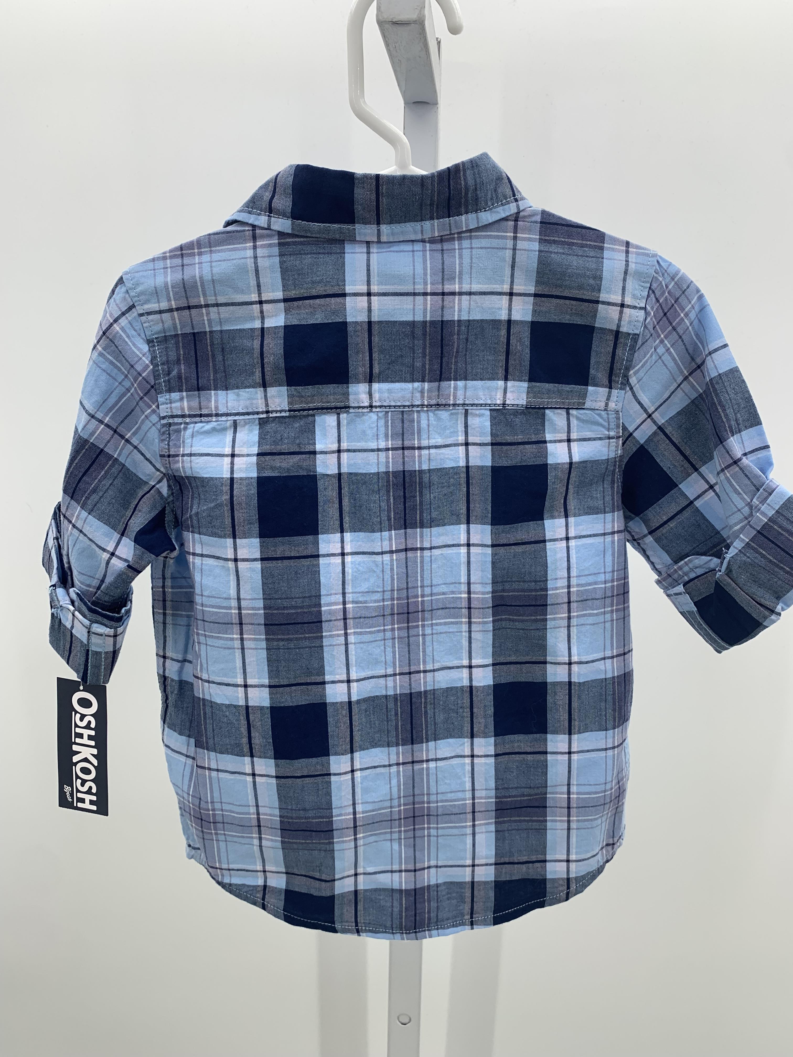 NEW PLAID BTN DOWN
