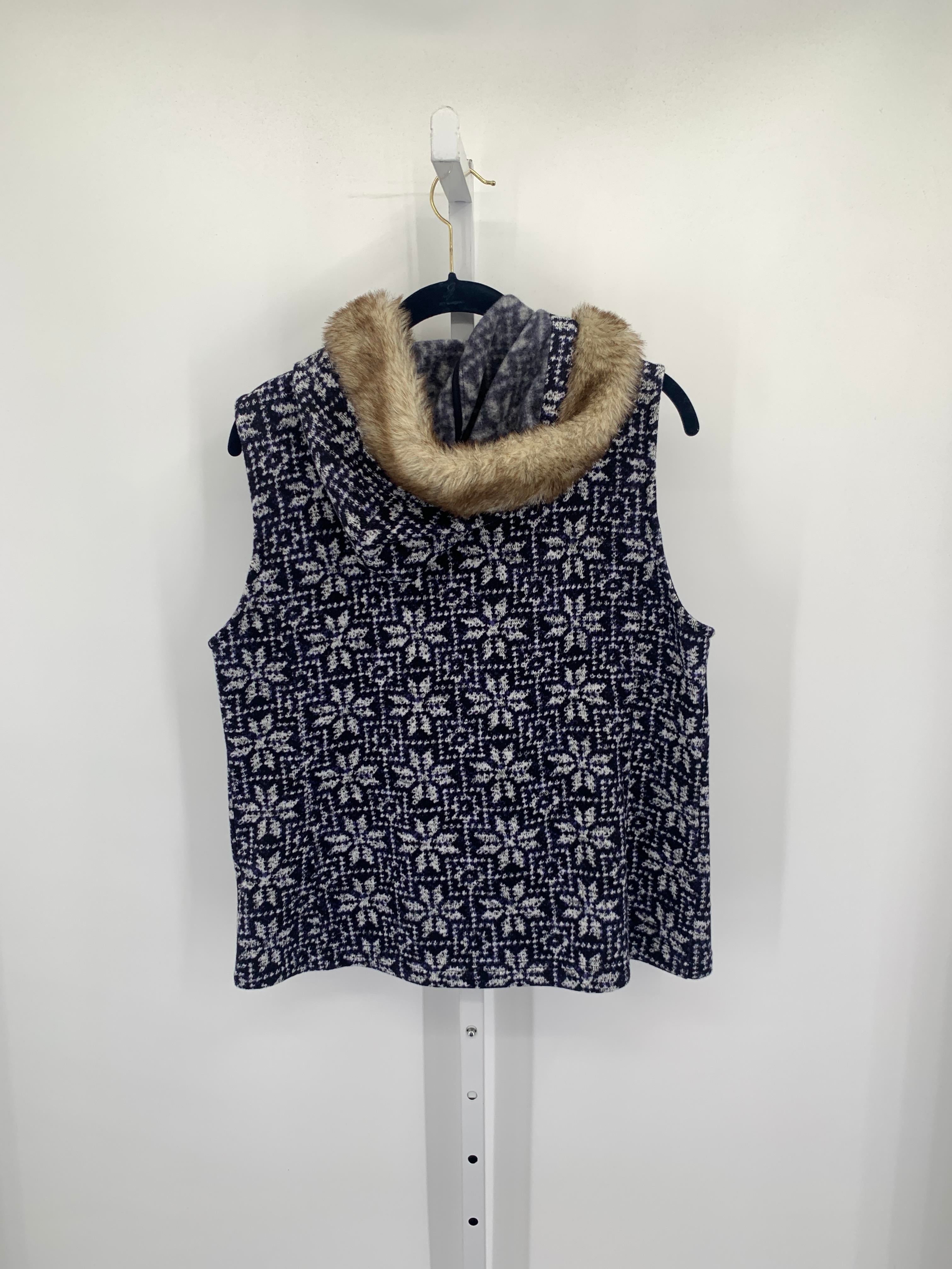 Talbots Size Large Petite Petite Vest