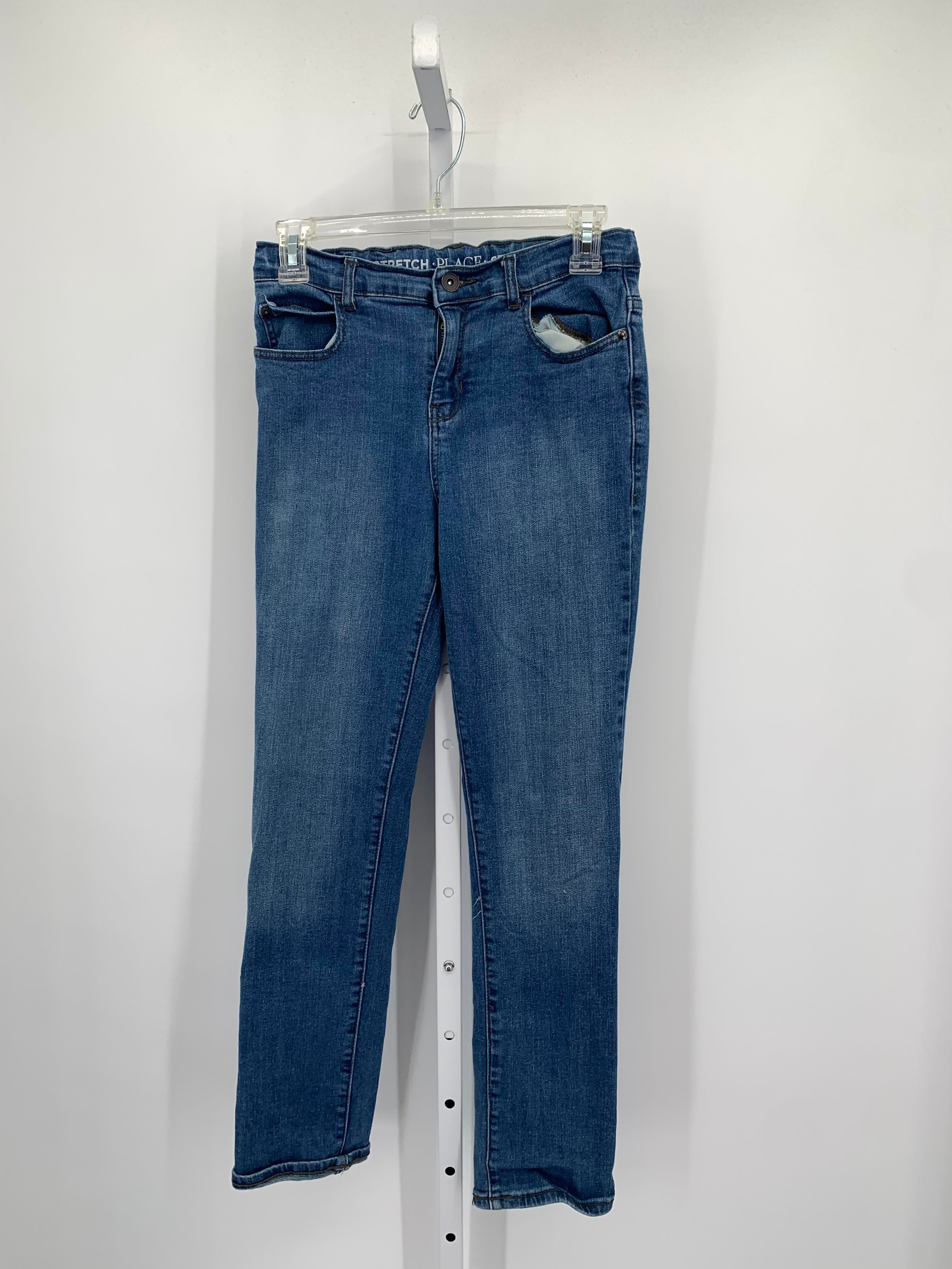 ADJ WAIST STRAIGHT JEANS