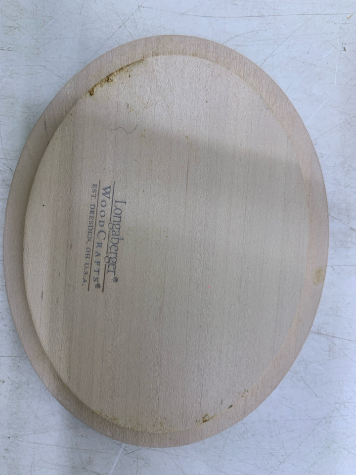 SMALL OVAL 2003 BREST CANCER SOCIETY PROTECTOR/LID POST-IT NOTES.