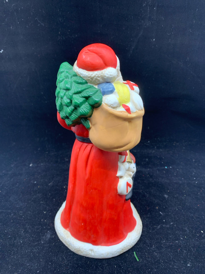 MUSIC CERAMIC SANTA.