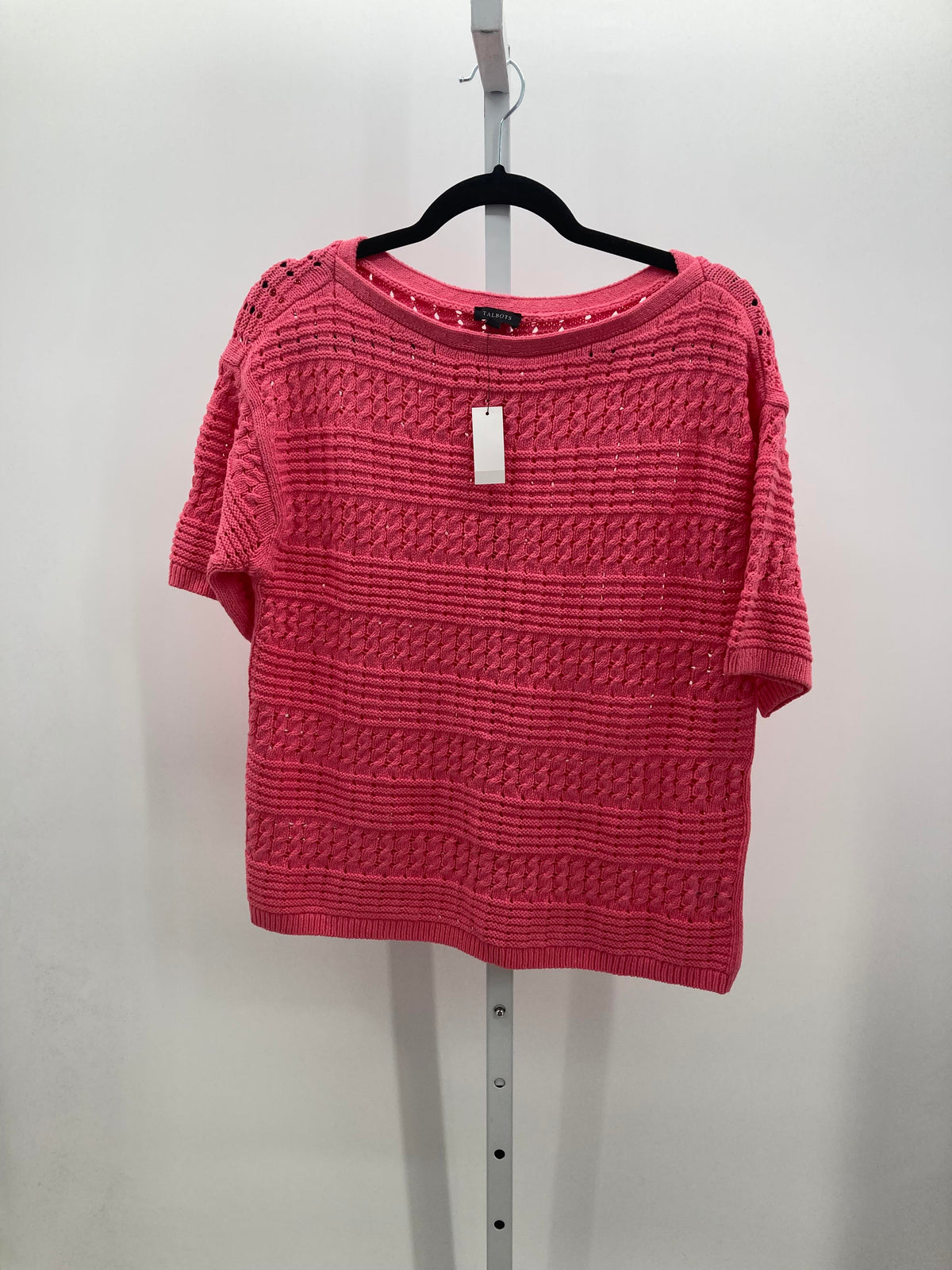 Talbots Size Small Misses Short Slv Sweater