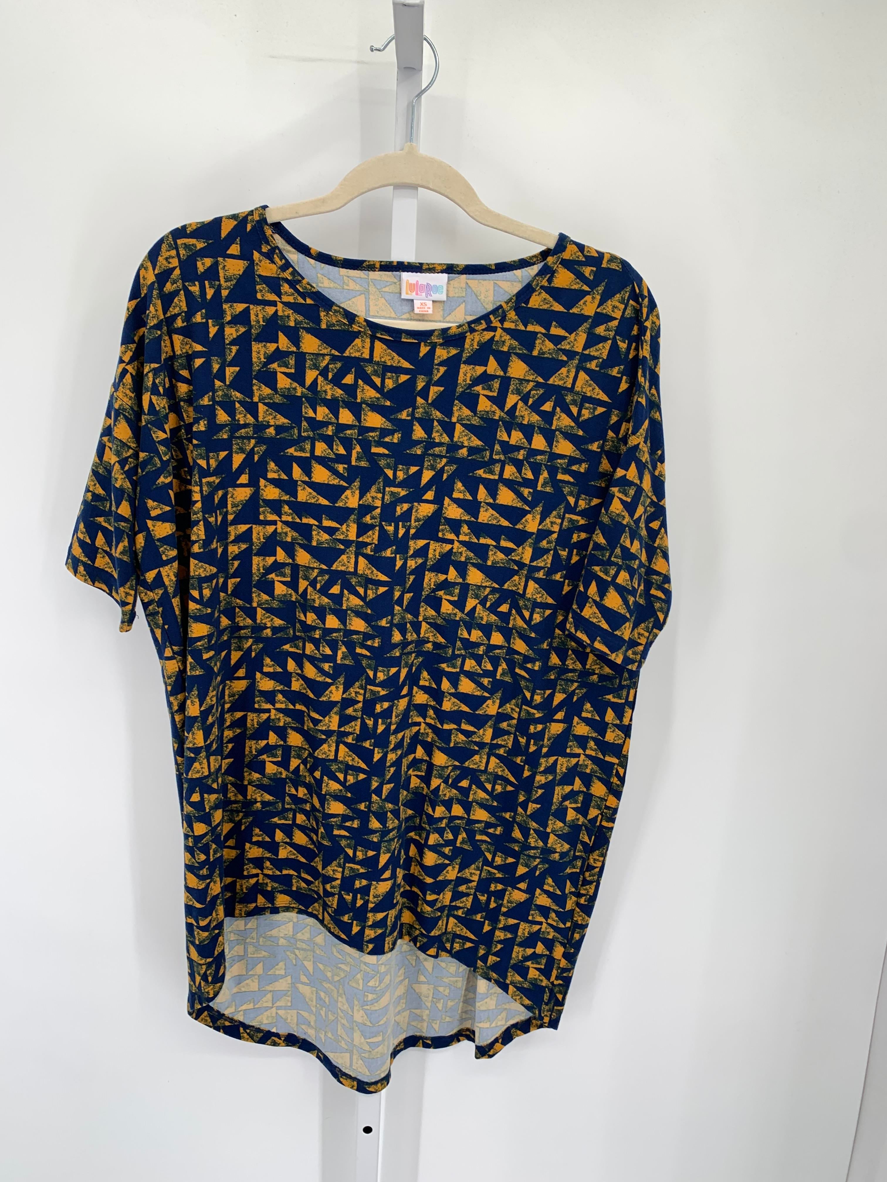 Lularoe Size X Small Misses Short Sleeve Shirt