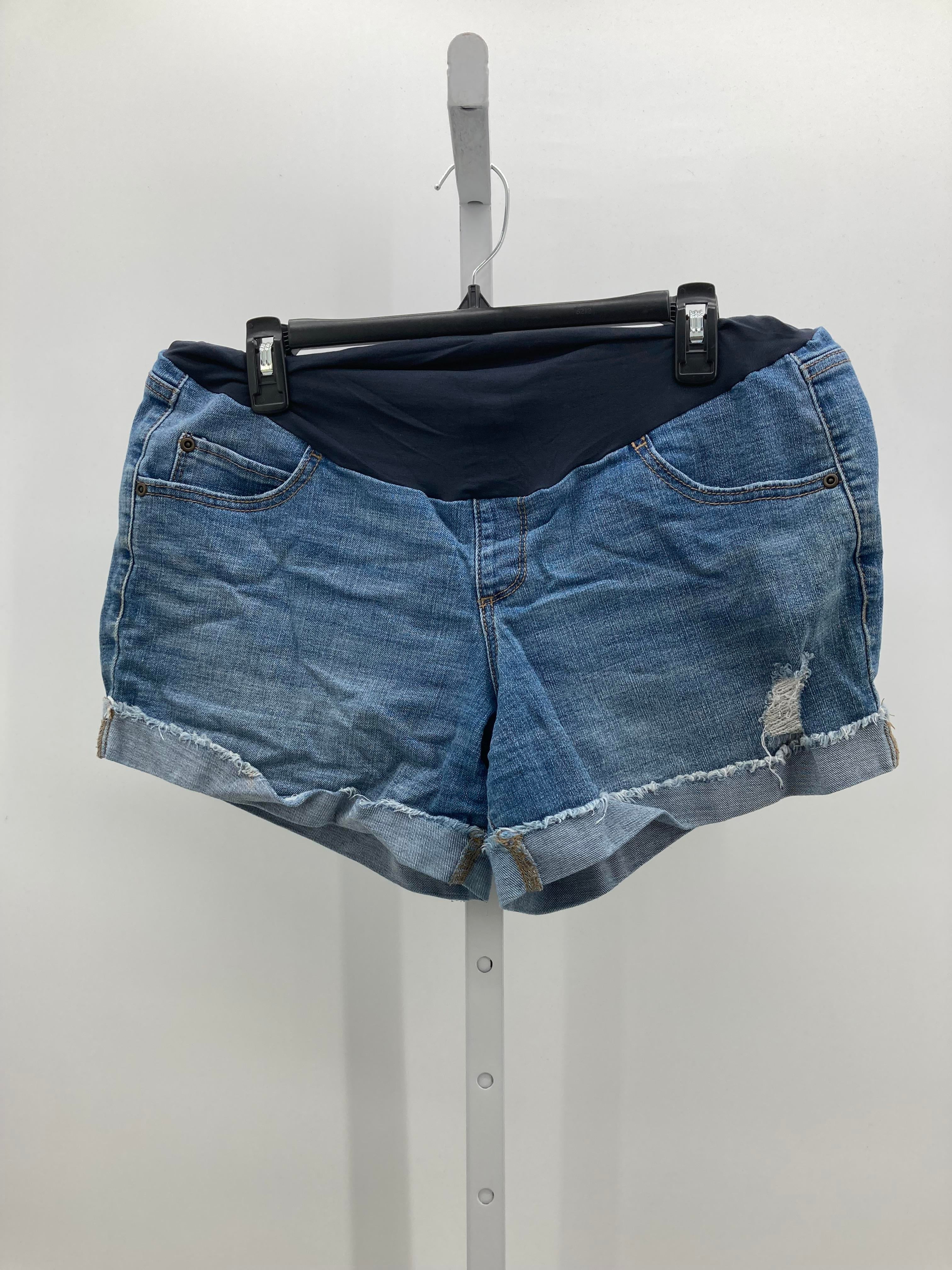 a:glow Denim Size 12 Maternity Shorts