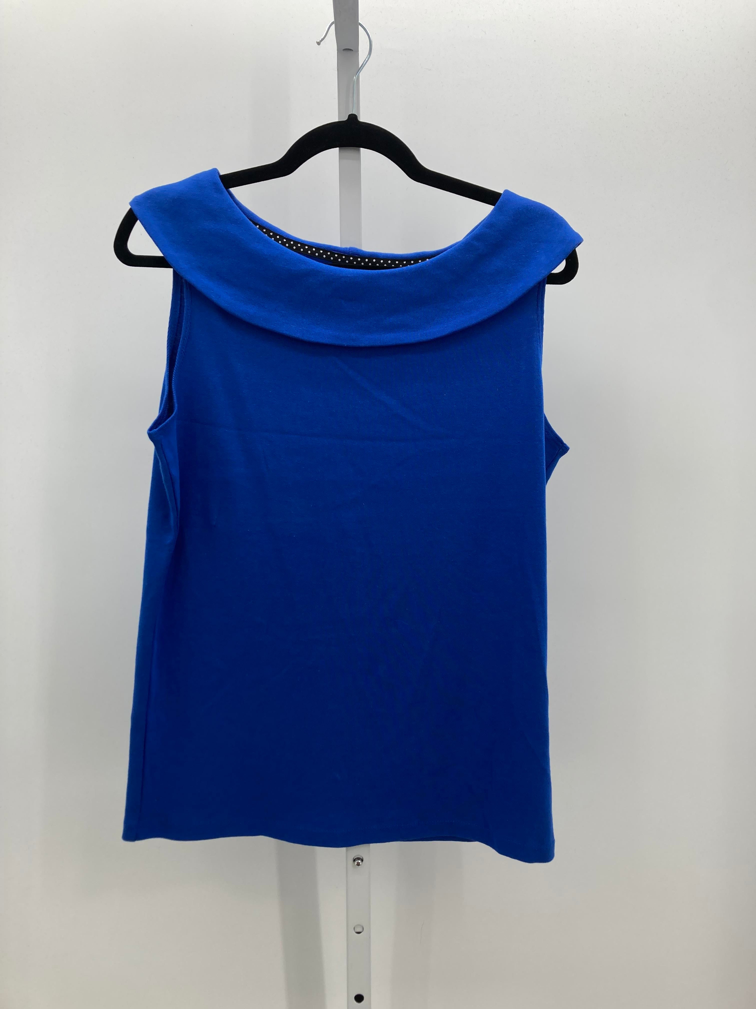 Rafaella Size Large Misses Sleeveless Shirt