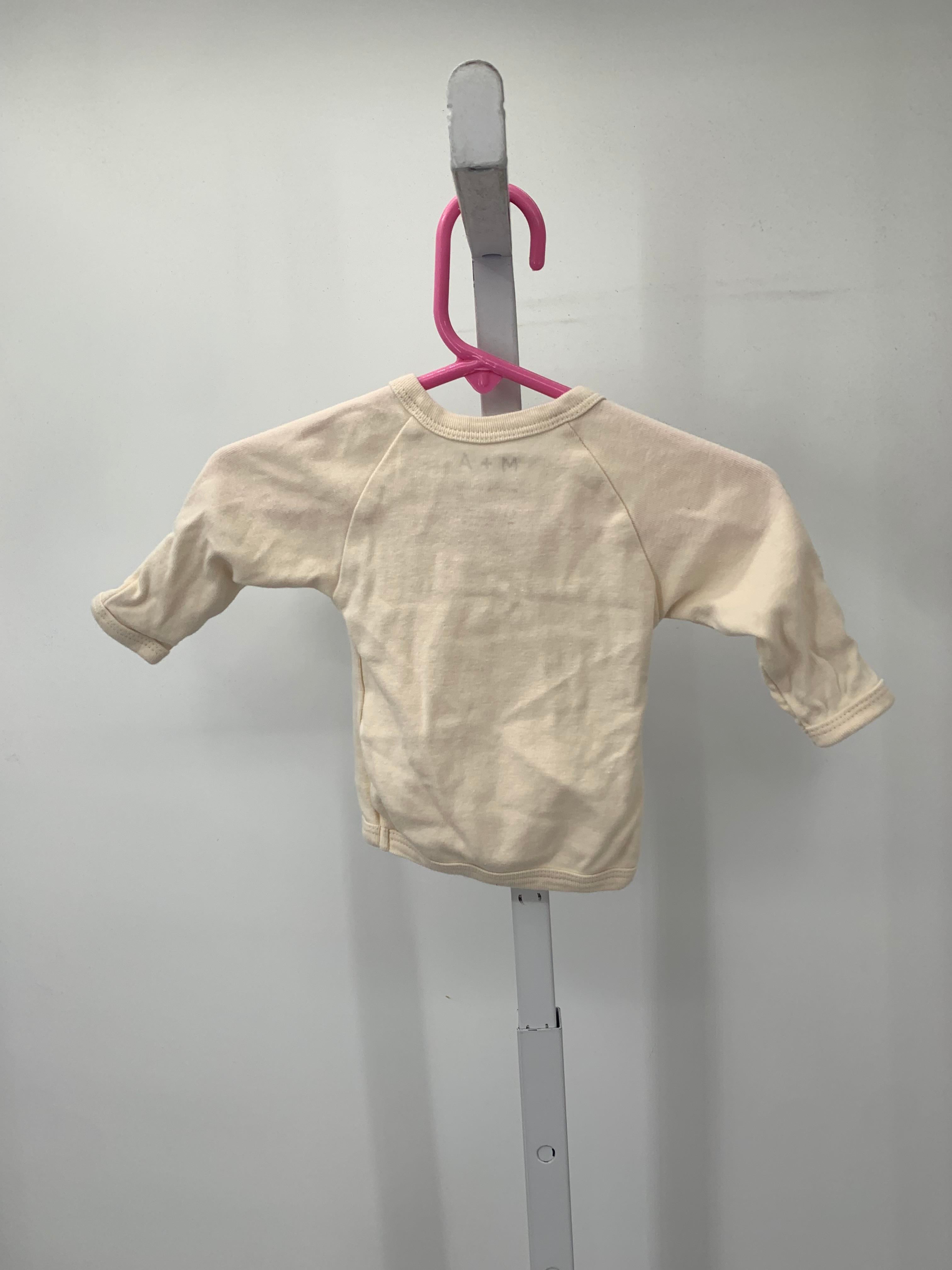 Size 0-3 months Girls Long Sleeve Shirt