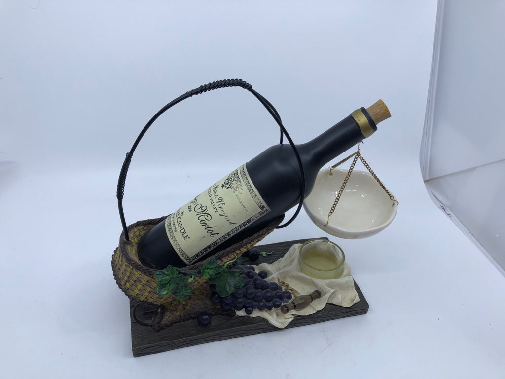 WINE BOTTLE WAX WARMER.