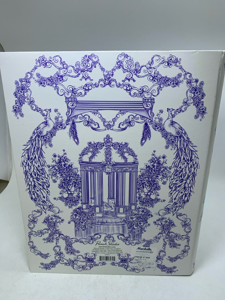 ROYAL GARDENS FAUX LARGE BOOK.