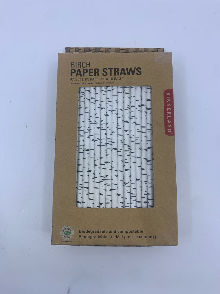 NIB BIRCH PAPER STRAWS.