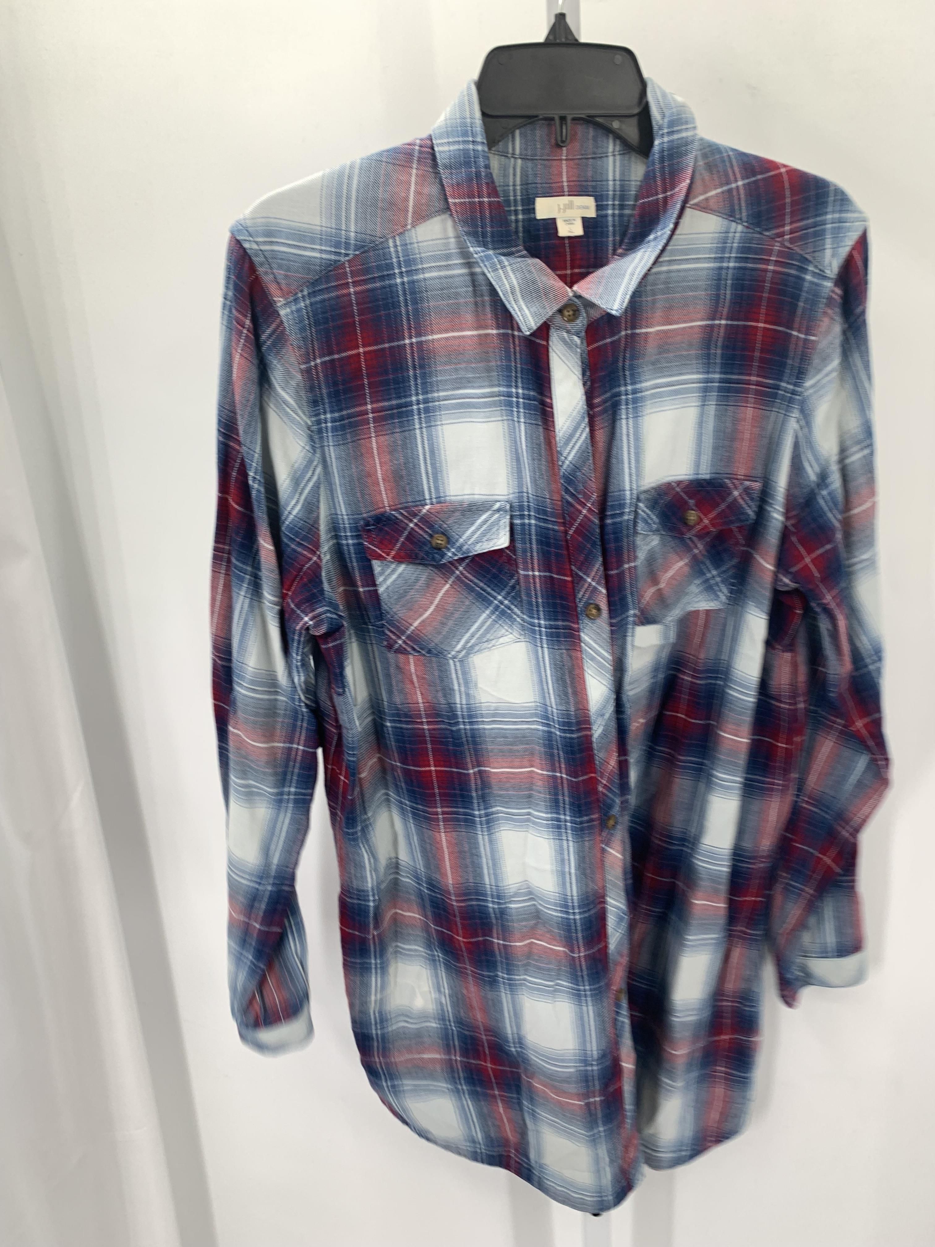 J-Jill Size Large Misses Long Sleeve Dress