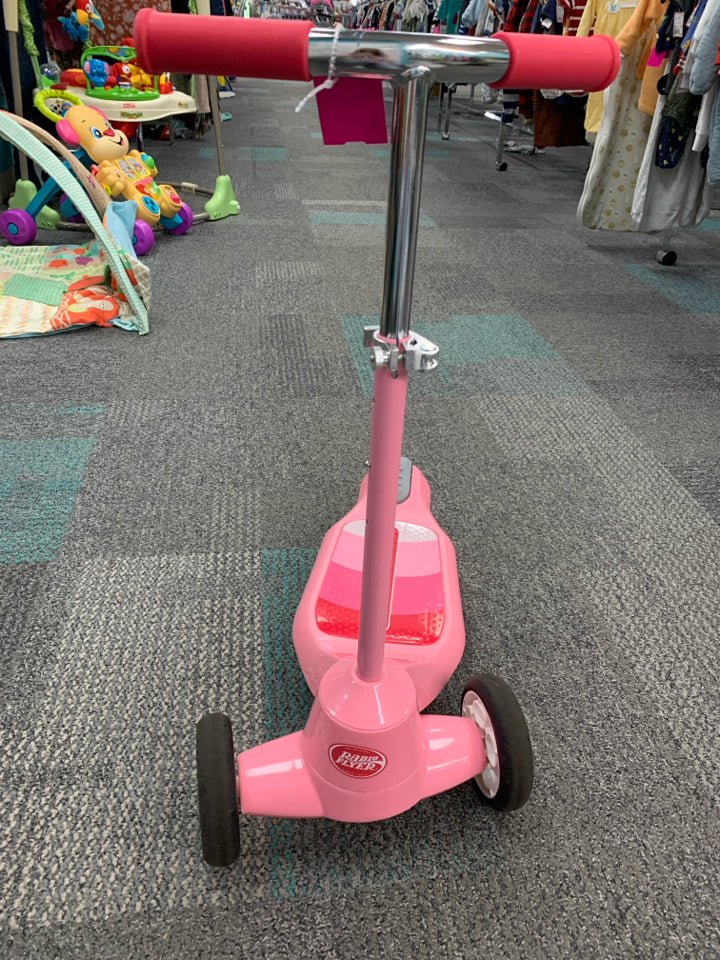 Radio Flyer Pink Kids Scooter