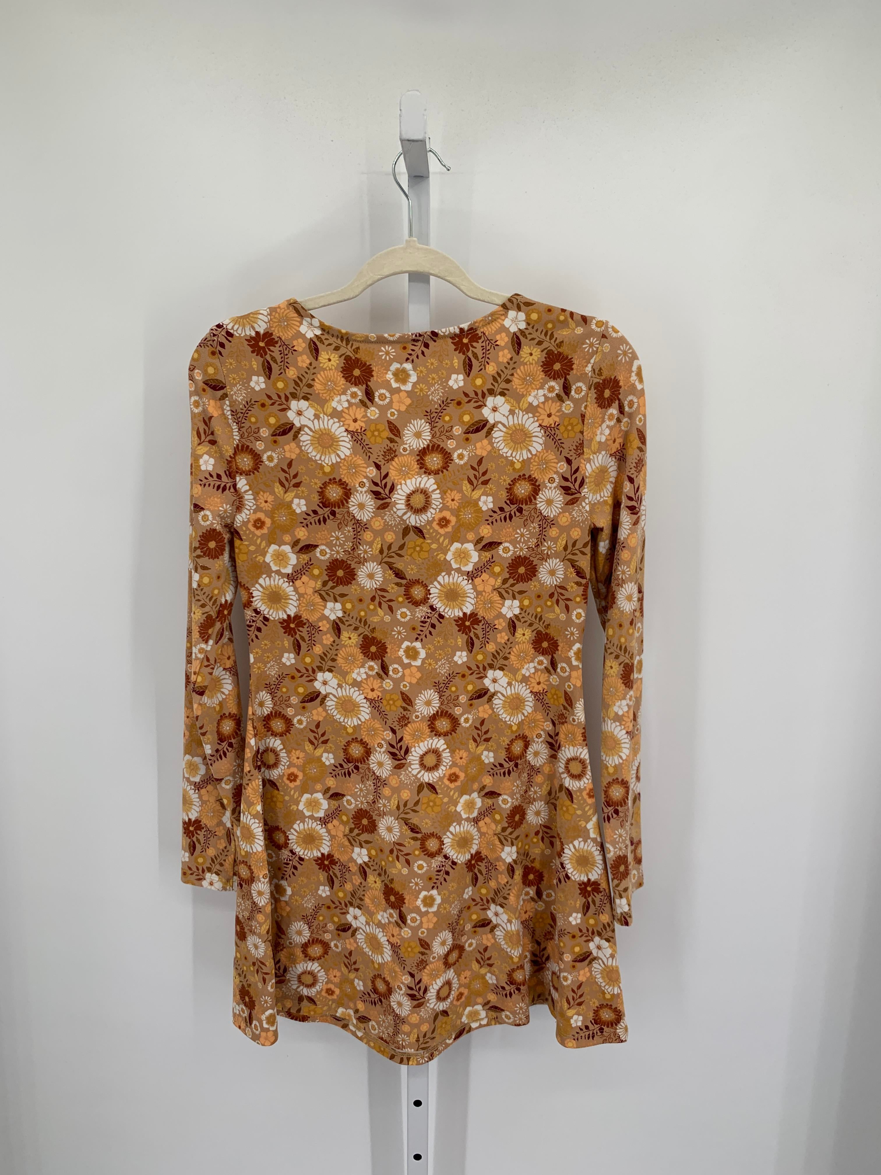 SO Size Medium Juniors Long Sleeve Dress