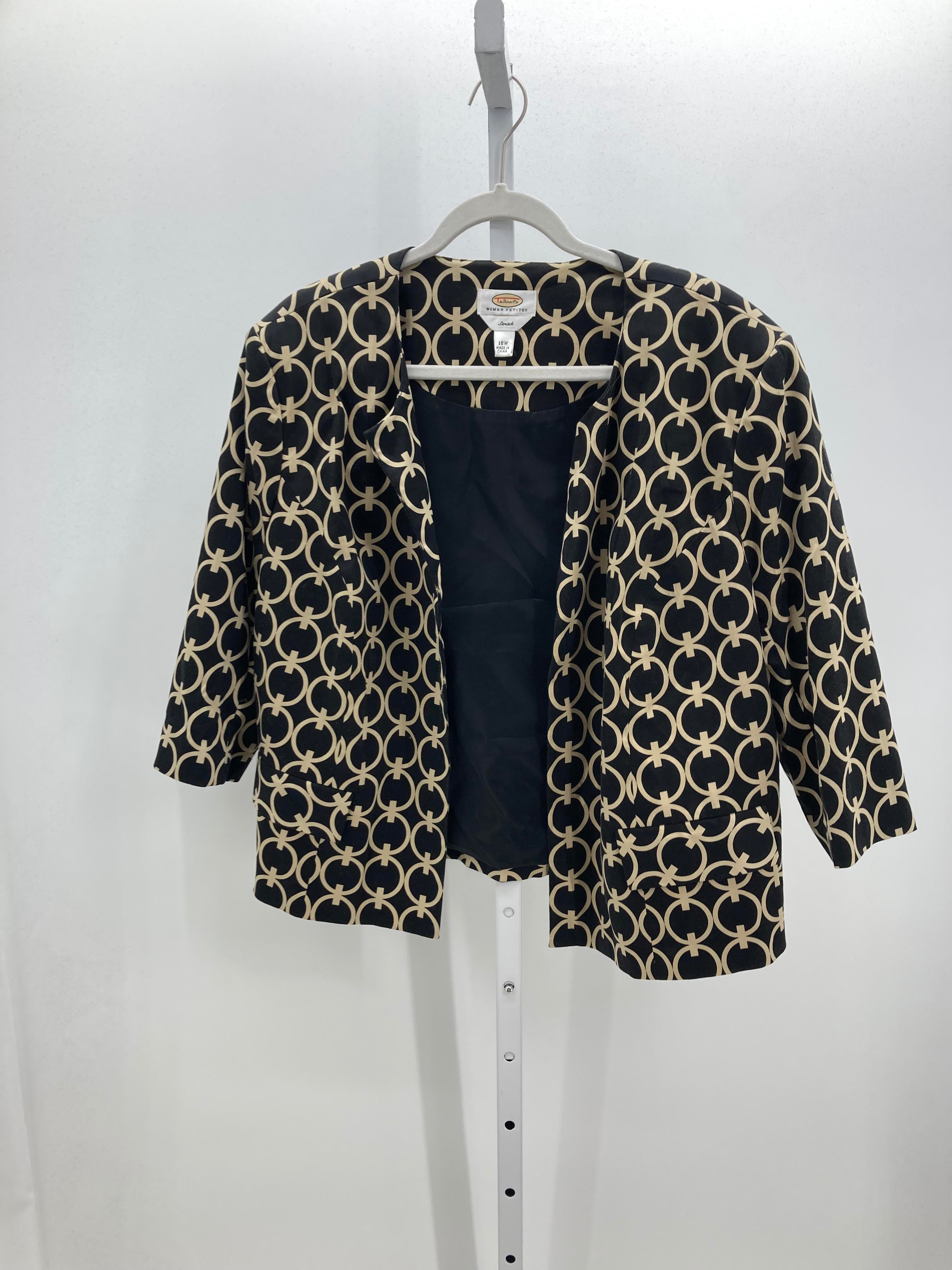 Talbots Size 18 W Womens Blazer