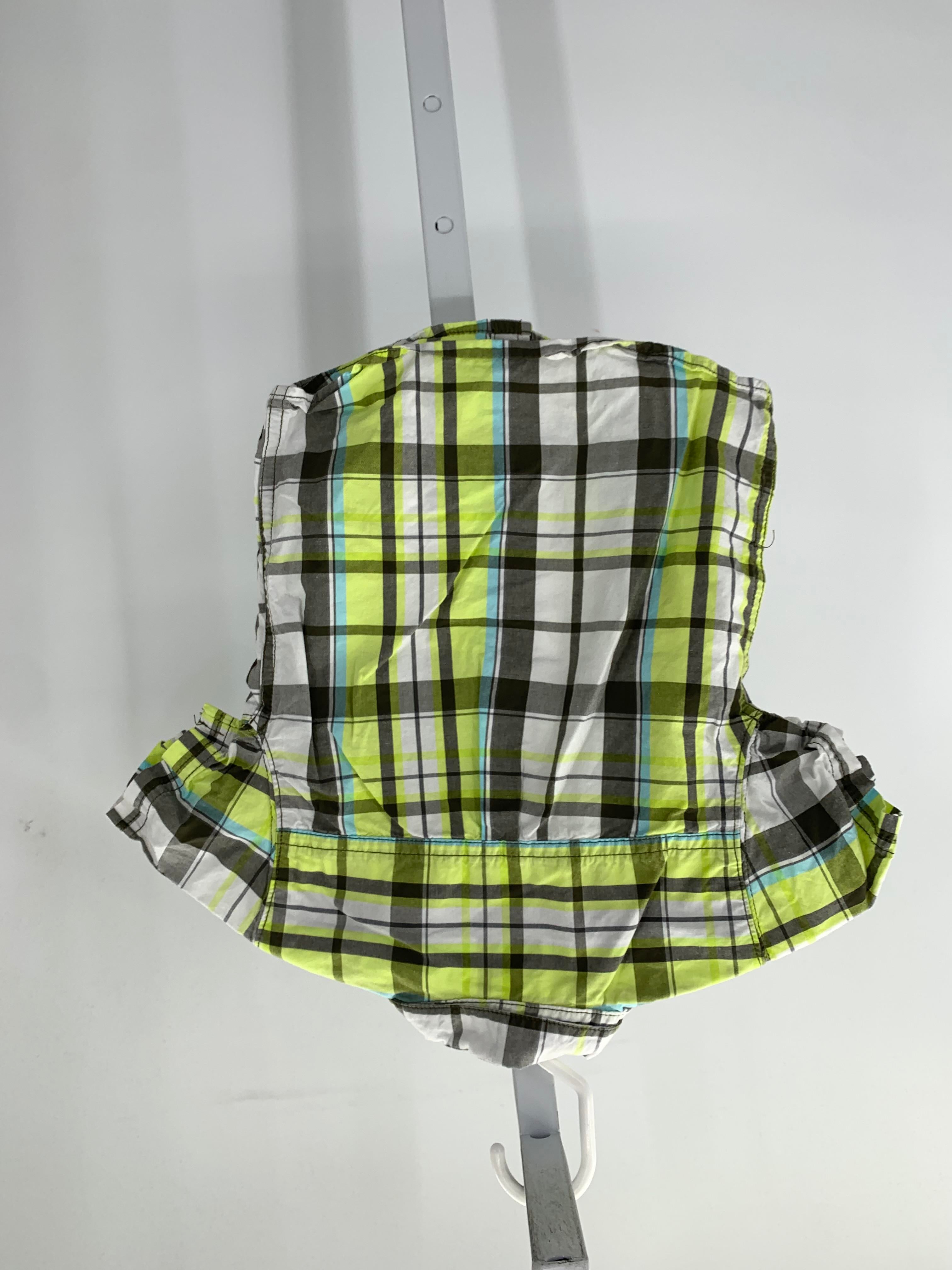 PLAID BTN DOWN