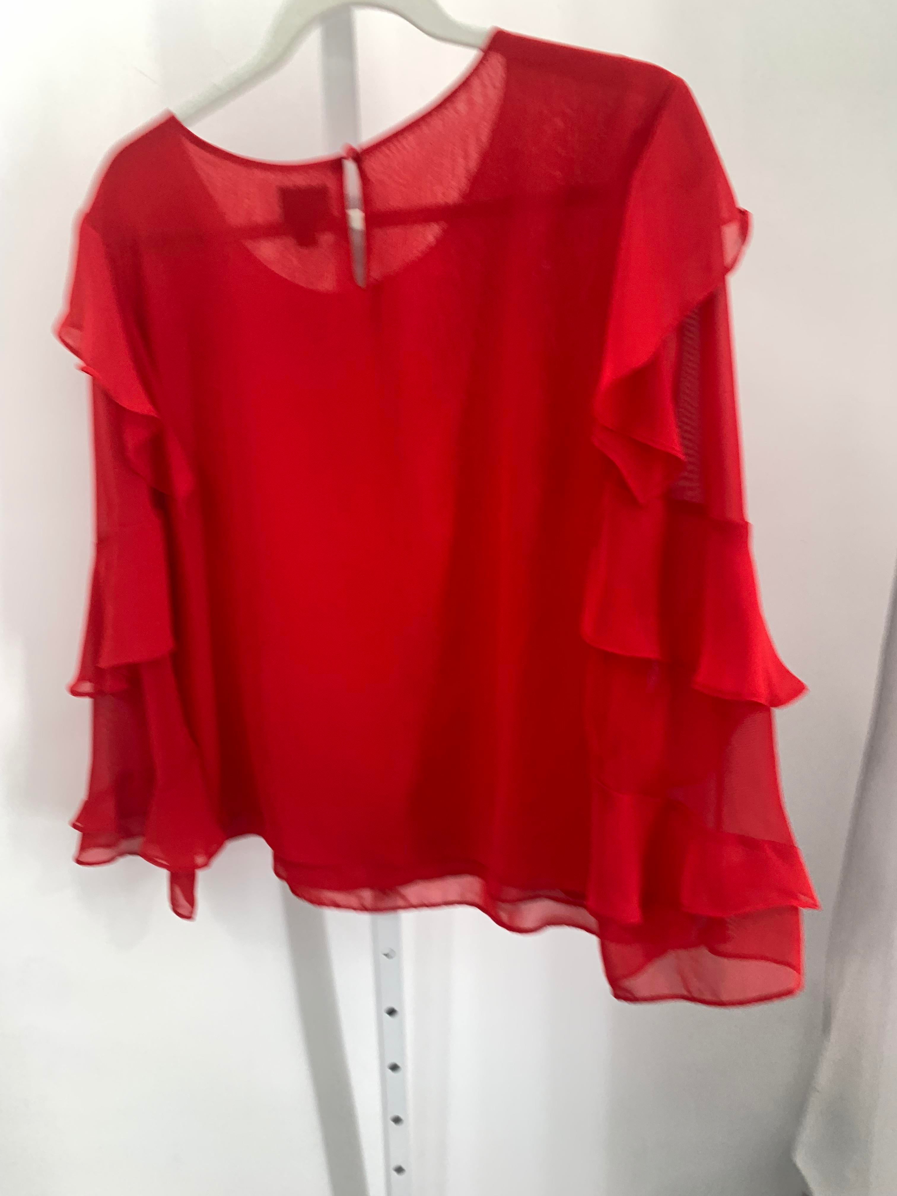 Worthington Size Medium Misses Long Sleeve Shirt